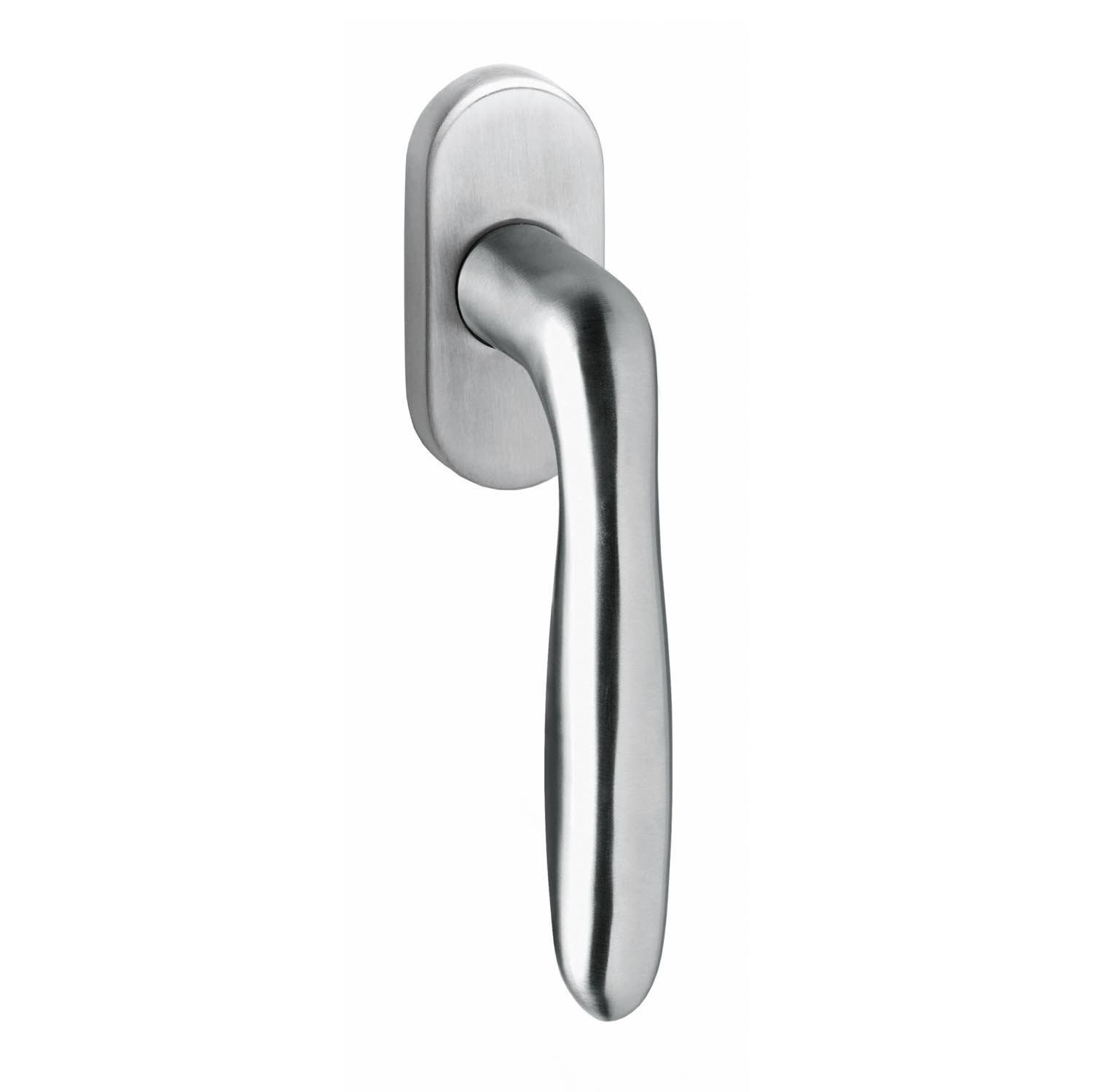 INTERSTEEL Fenstergriff Jupiter Edelstahl gebürstet