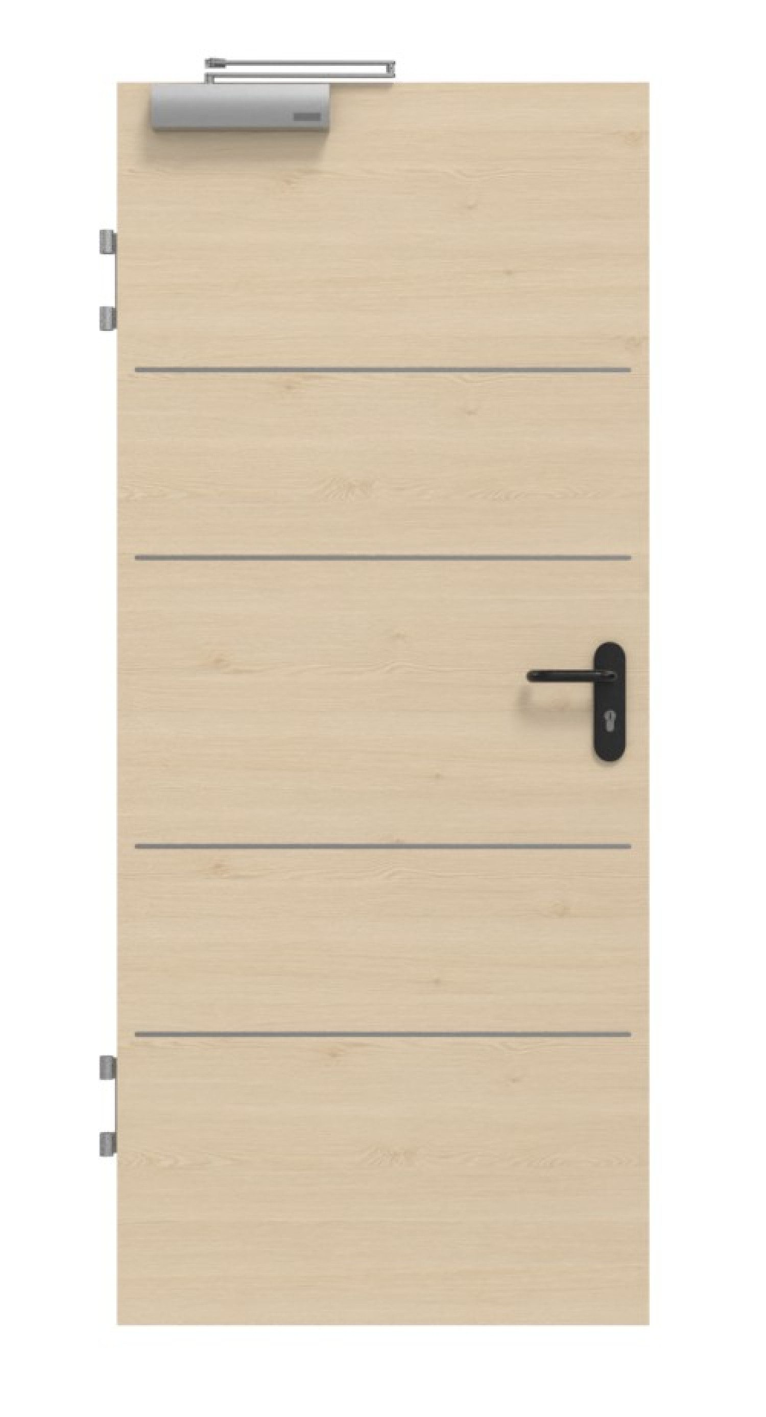 GARANT Brandschutztür T30 Corona 733 Quer Authentic Sand CePaL