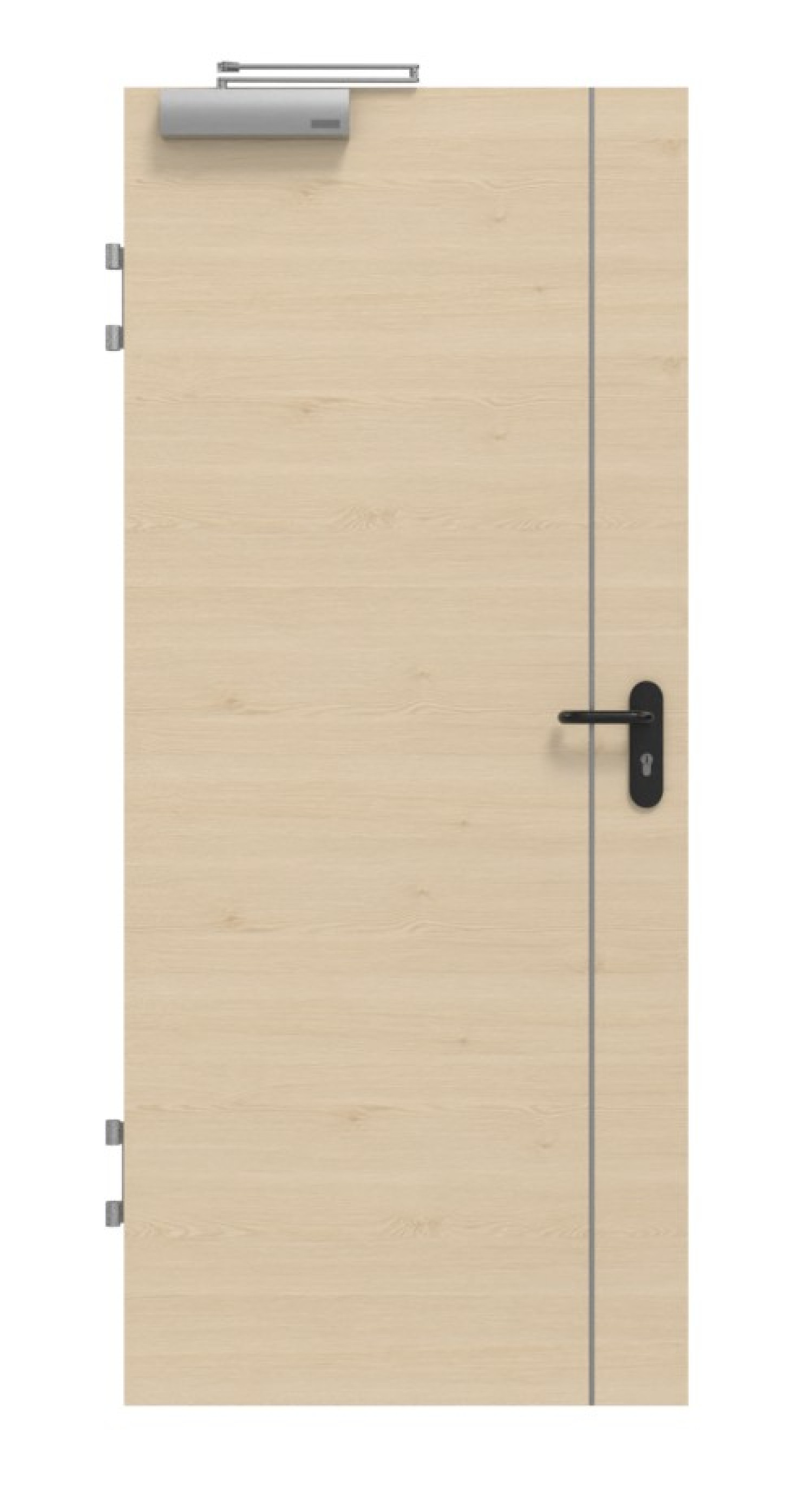 GARANT Brandschutztür T30 Corona 750 Quer Authentic Sand CePaL