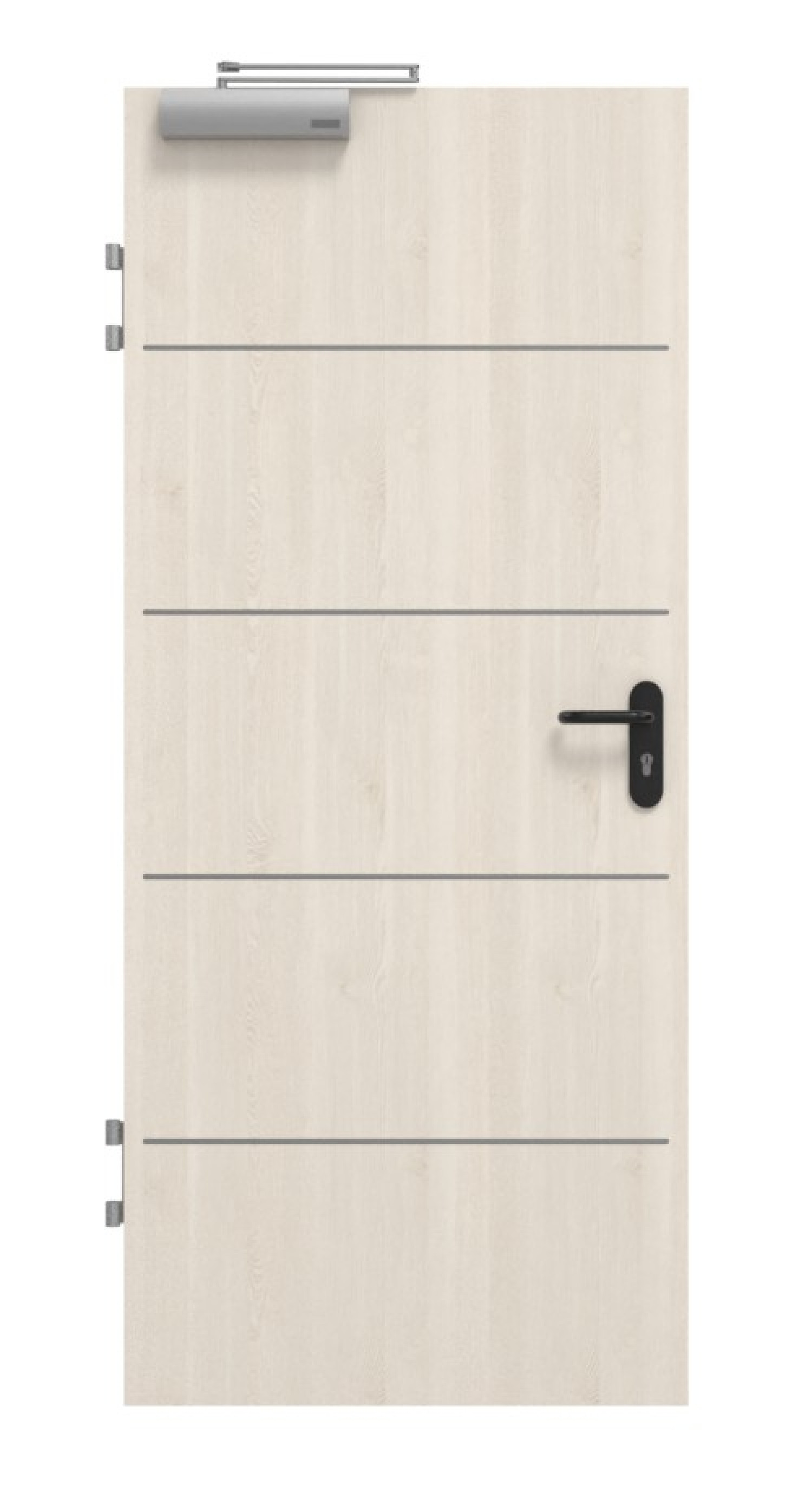 GARANT Brandschutztür T30 Corona 830 Authentic Perl CePaL