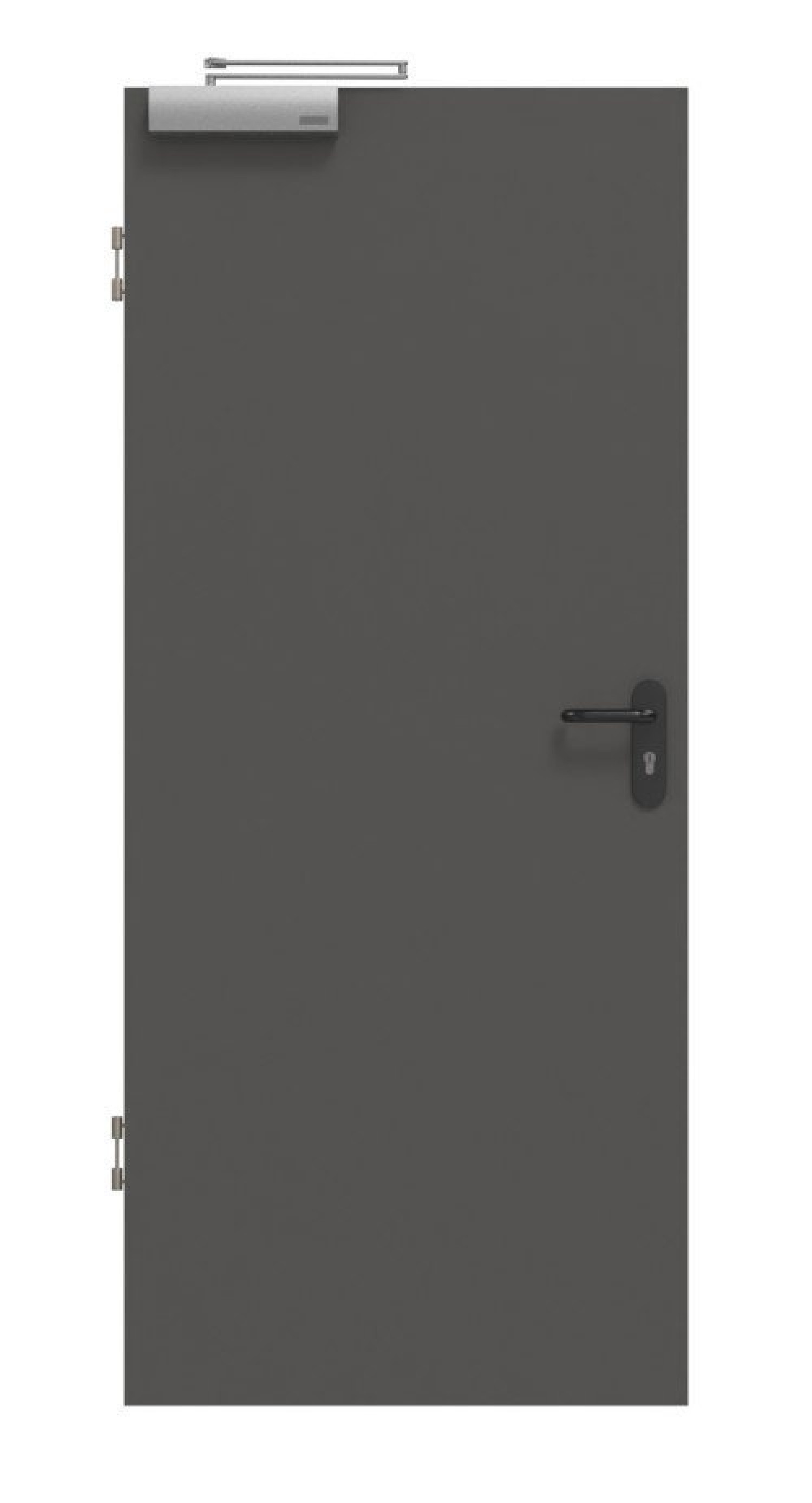 JELD-WEN Brandschutztür T-90 10622-60 Ebony Resopal