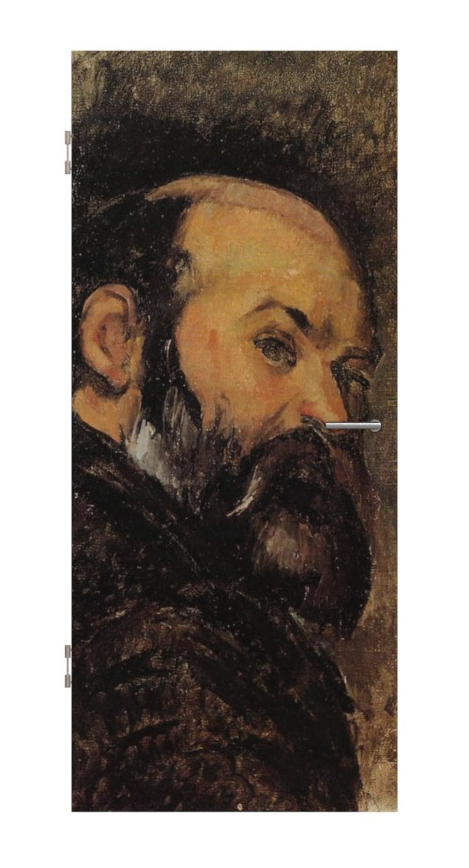 Paul Cezanne Reproduktion Self Portrait