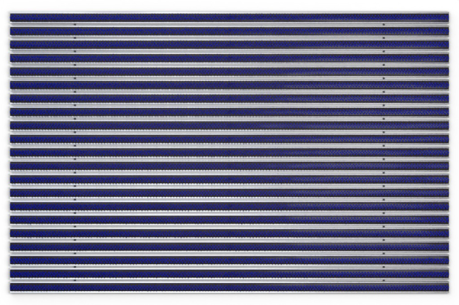 Top-Ansicht von Aluprofilmatte KLASSIK Work B06 blau - Entrada