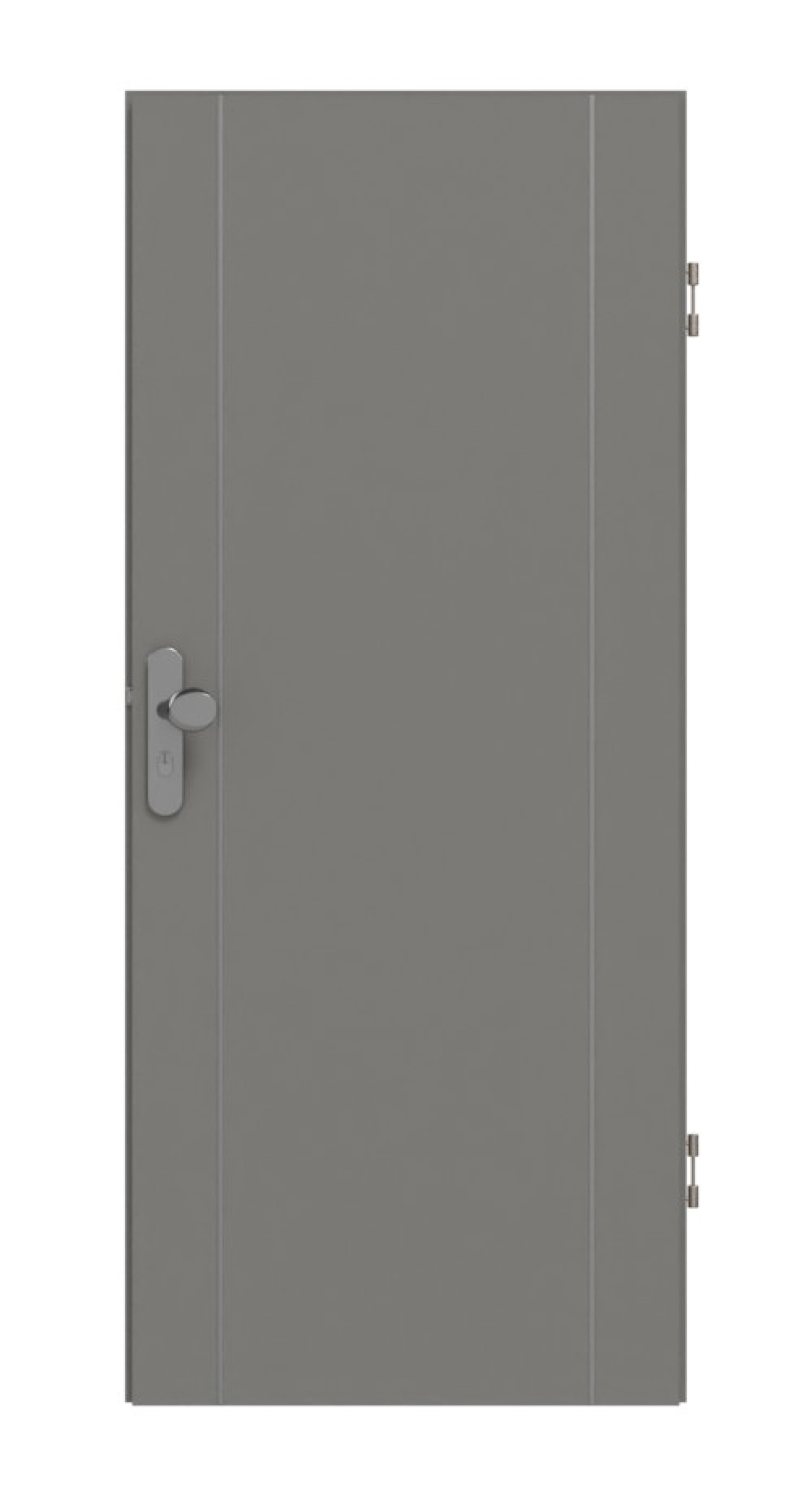 GARANT Wohnungseingangstür Aura 851 Matt Staubgrau 7037 G-TEC