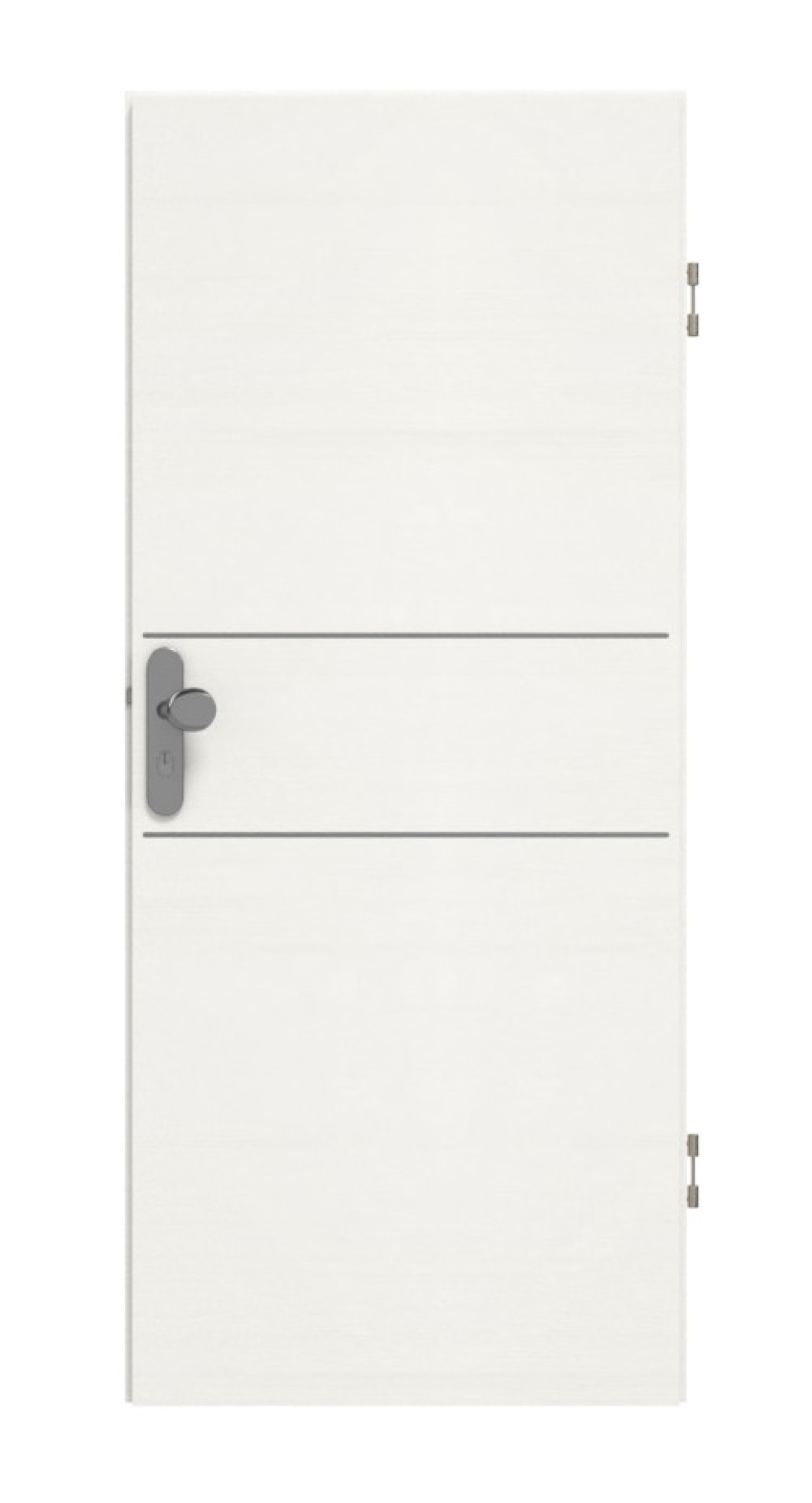 GARANT Wohnungseingangstür Corona 732 Quer Authentic Bianco CePaL