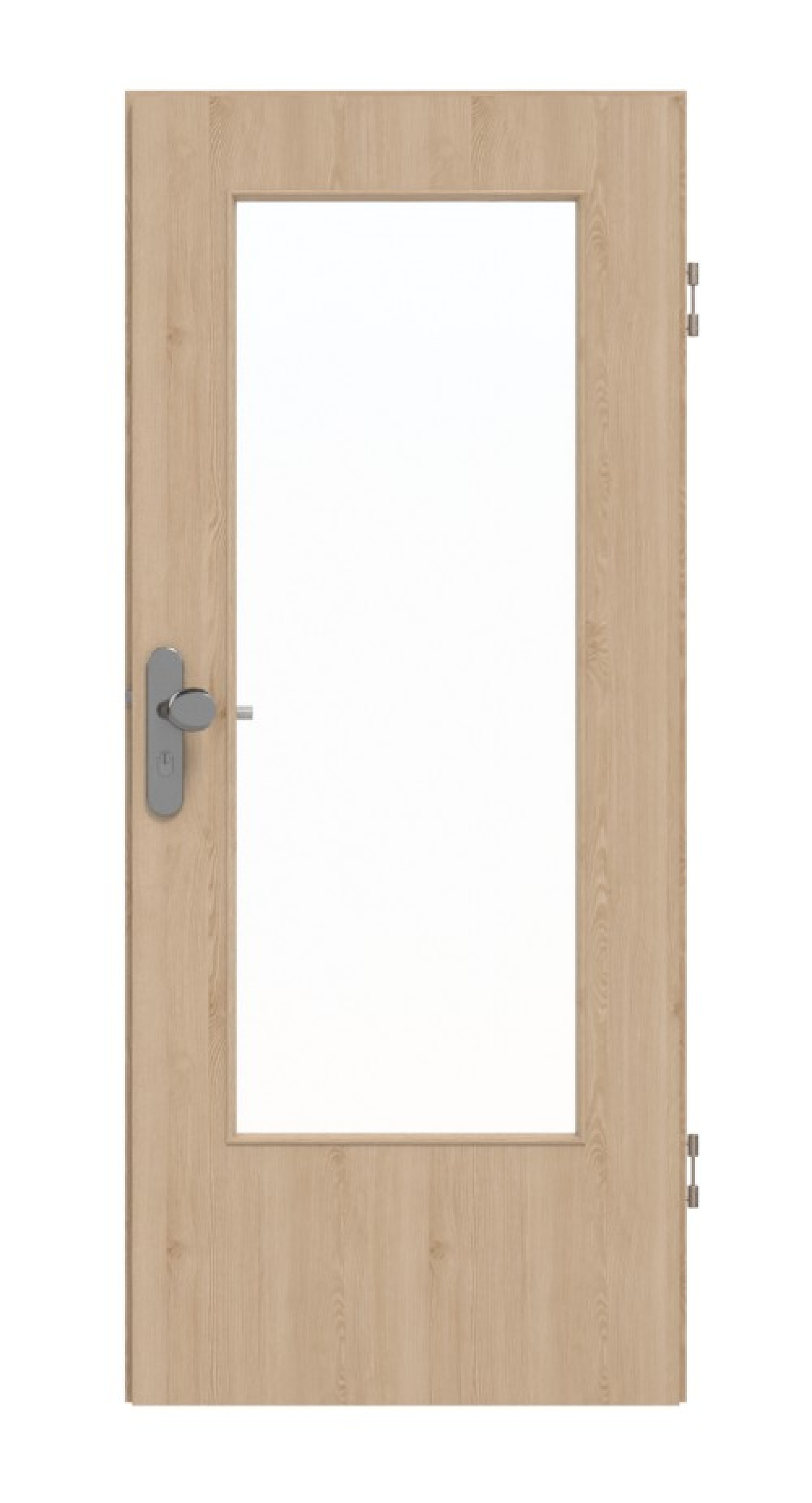 GARANT Wohnungseingangstür Authentic Achat GCK08 mit Lichtausschnitt LA-DIN