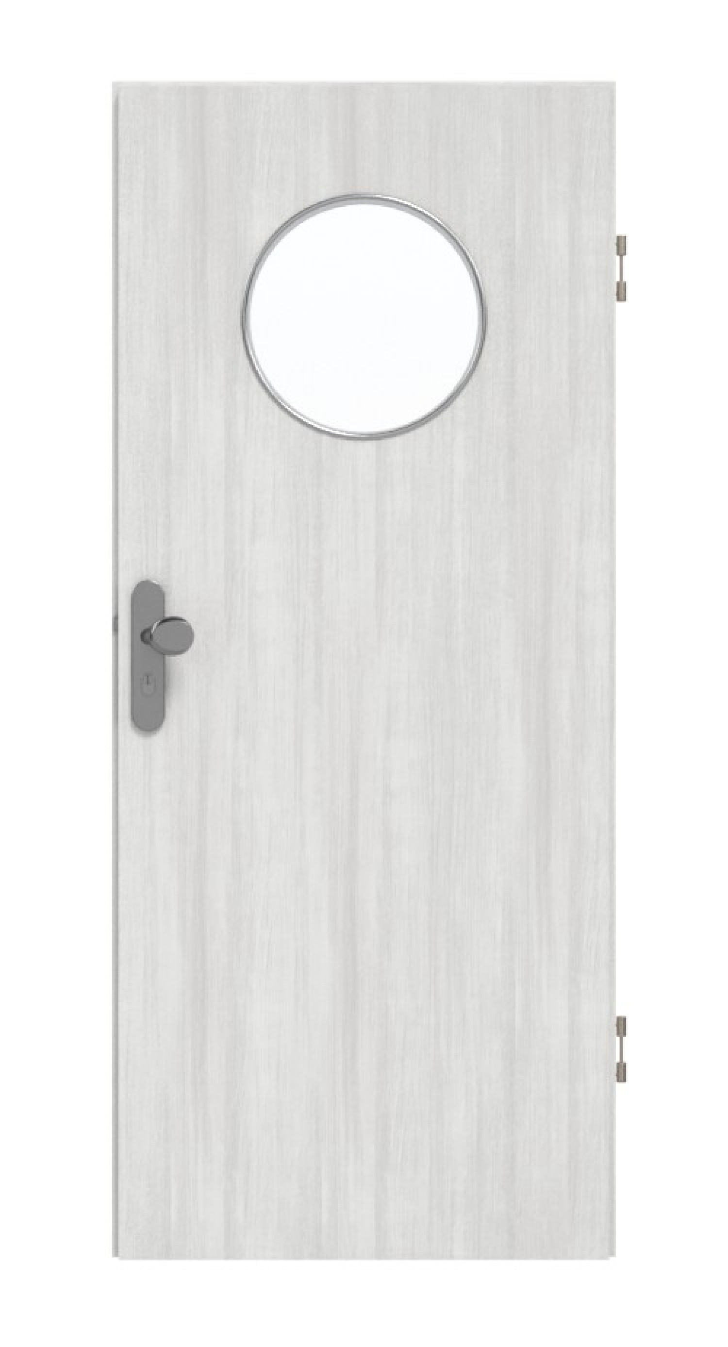GARANT Wohnungseingangstür Authentic Grigio GCK08 mit Lichtausschnitt LA-13