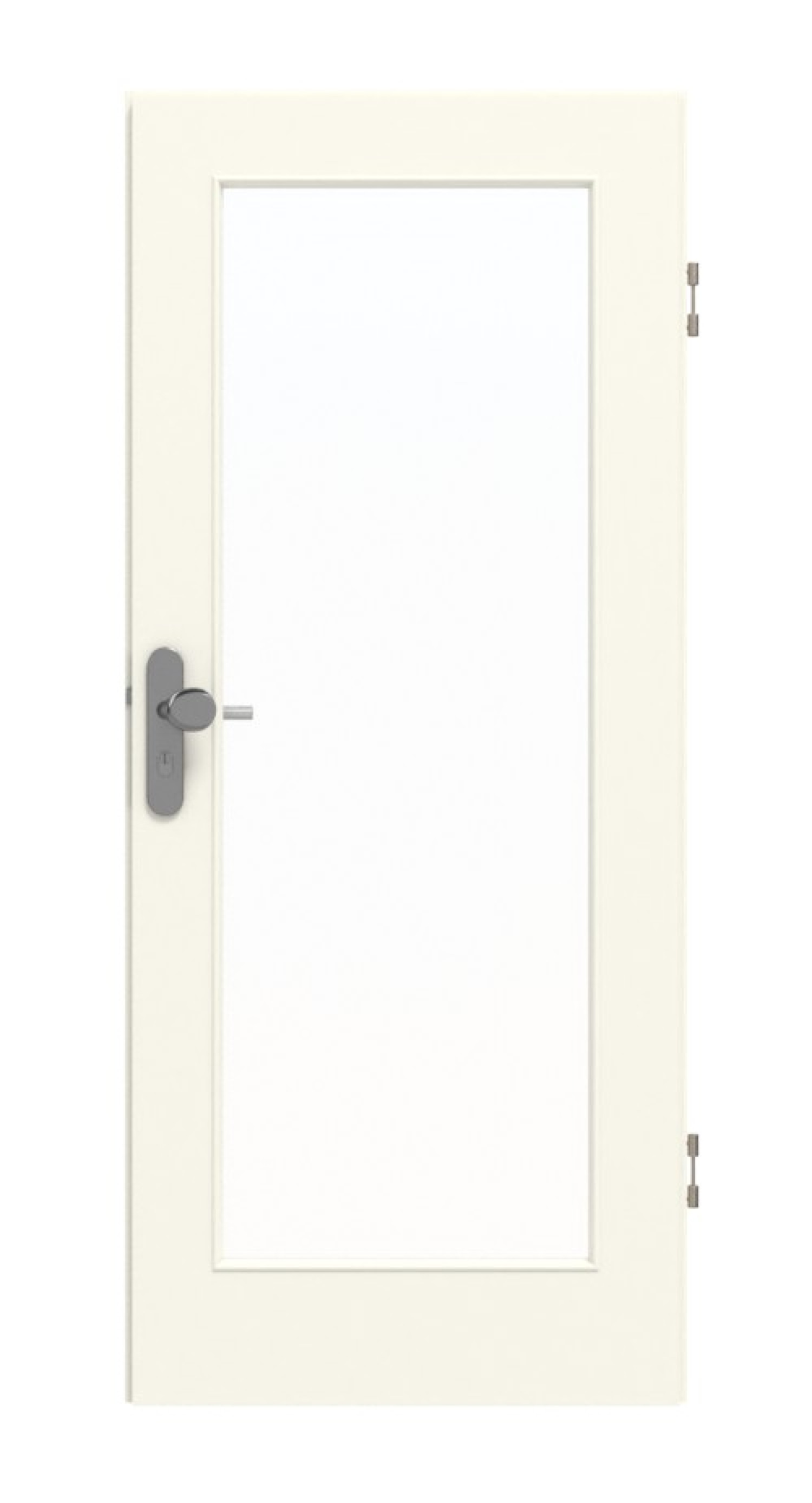 GARANT Wohnungseingangstür 9417-60 Snow White CePaL mit Lichtausschnitt LA-2