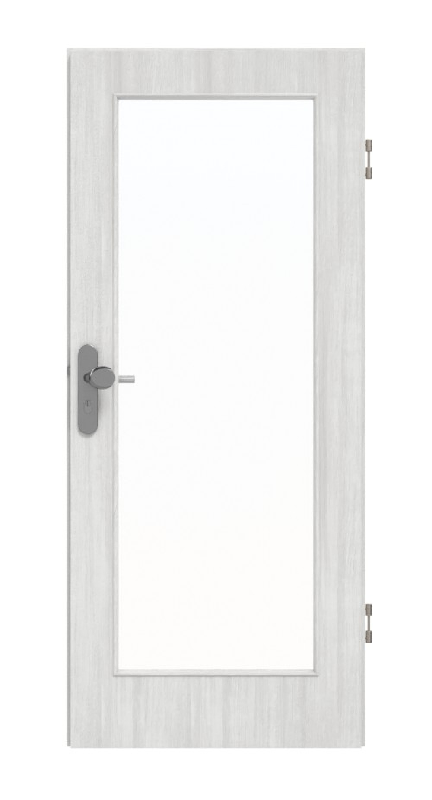 GARANT Wohnungseingangstür Authentic Grigio GCK08 mit Lichtausschnitt LA-2
