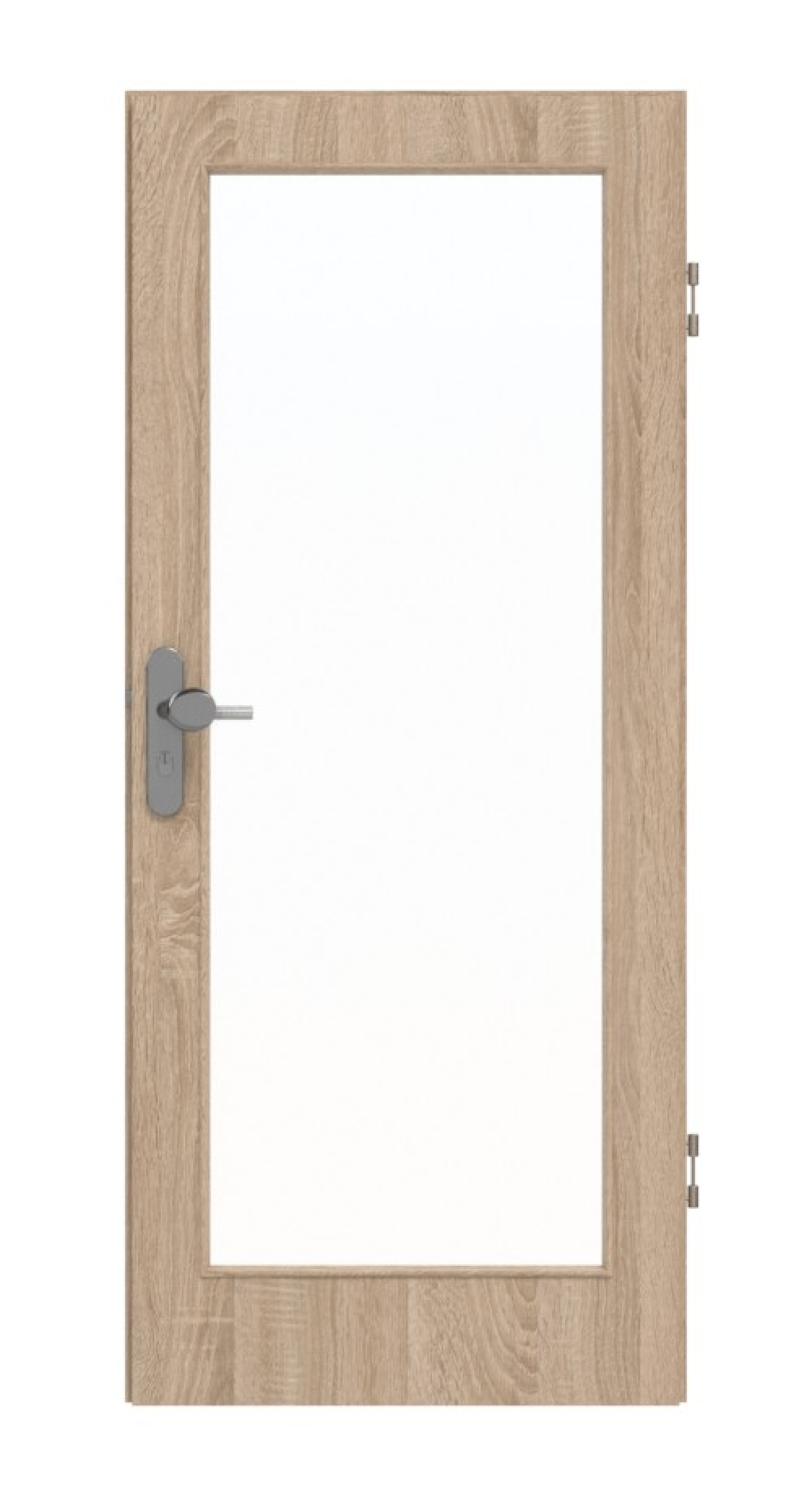 GARANT Wohnungseingangstür Authentic Eiche GCK08 mit Lichtausschnitt LA-3