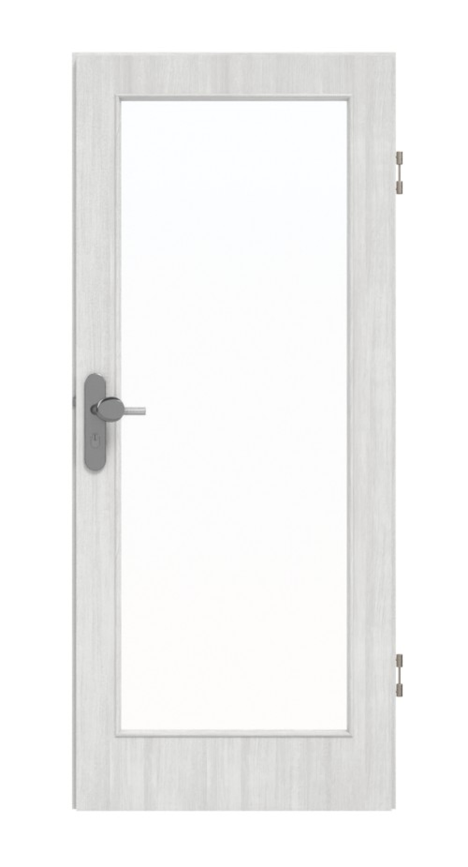 GARANT Wohnungseingangstür Authentic Grigio GCK08 mit Lichtausschnitt LA-3
