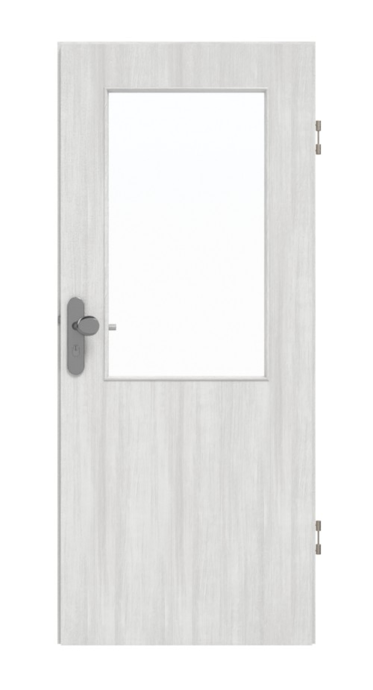 GARANT Wohnungseingangstür Authentic Grigio GCK08 mit Lichtausschnitt LA-6