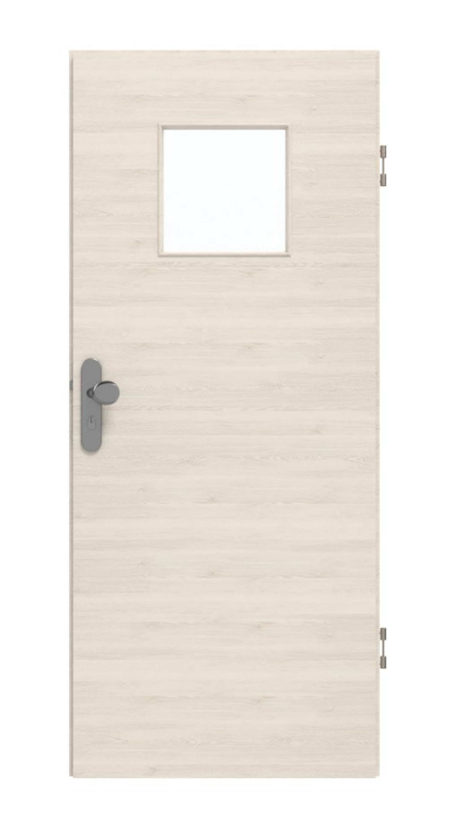 GARANT Wohnungseingangstür Quer Authentic Perl GCK08 mit Lichtausschnitt LA-8