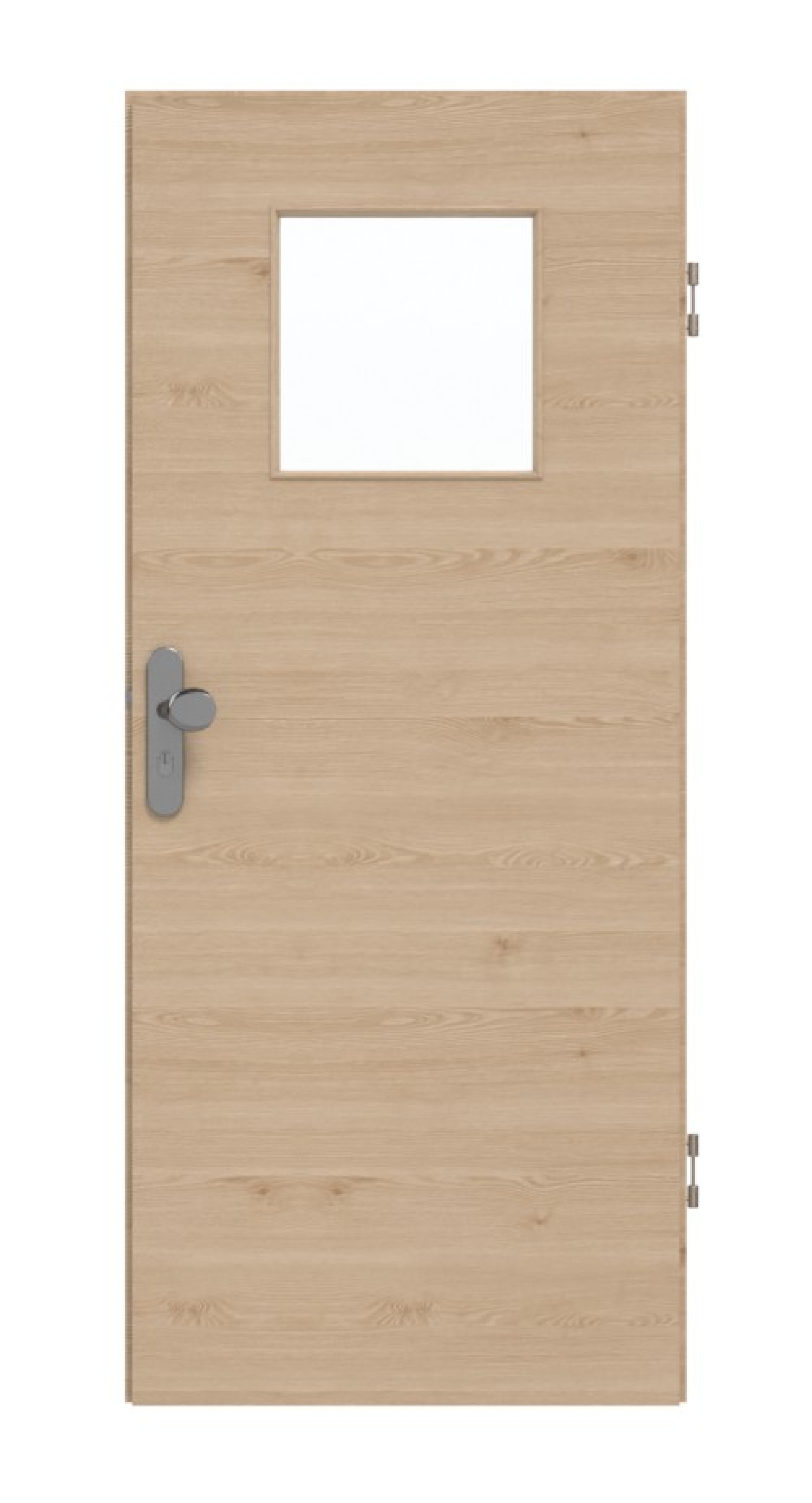 GARANT Wohnungseingangstür Quer Authentic Achat GCK08 mit Lichtausschnitt LA-9