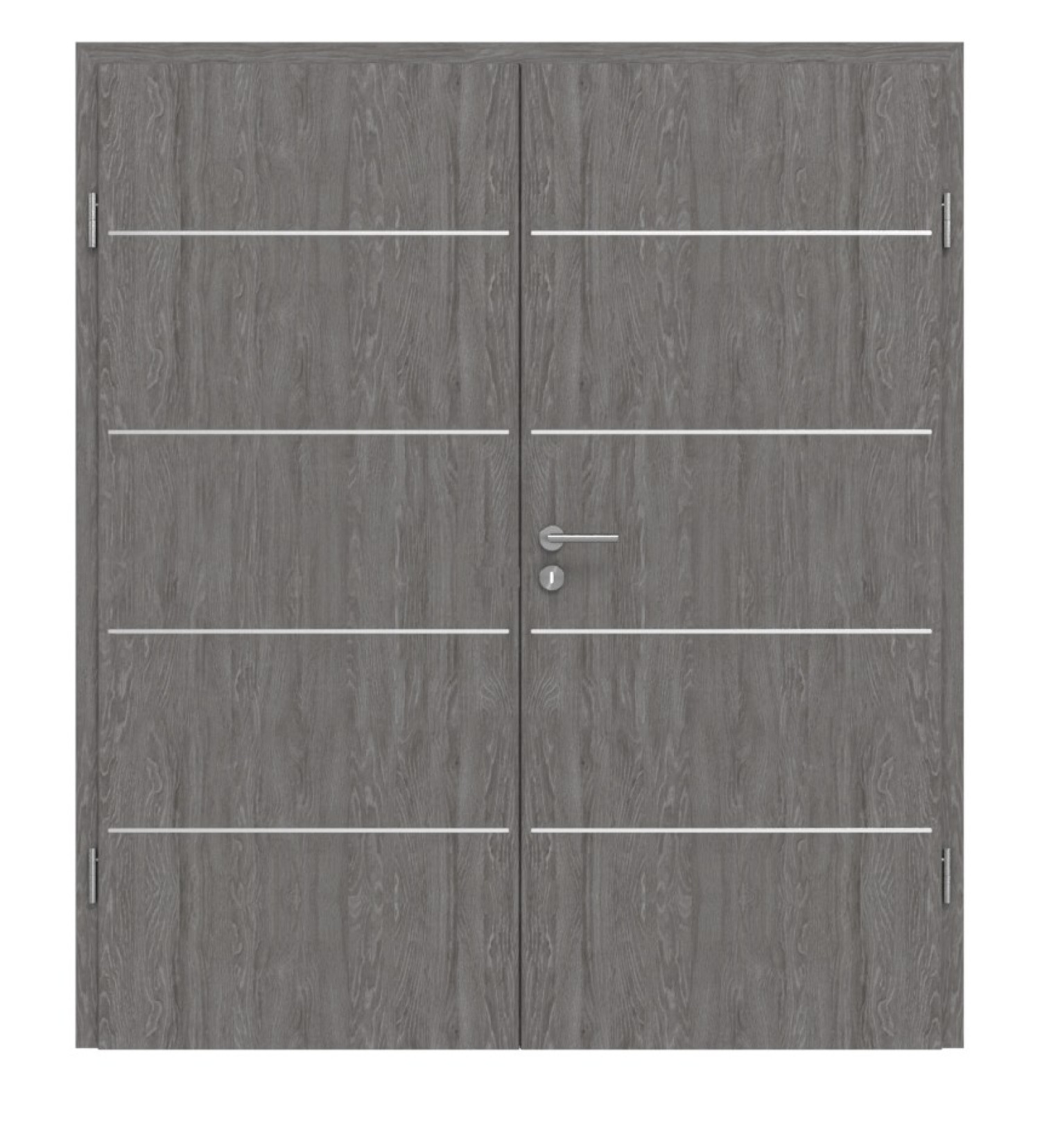 CLASSEN Doppelflügeltür Grigio Eiche CPL 4.8 mit Zarge
