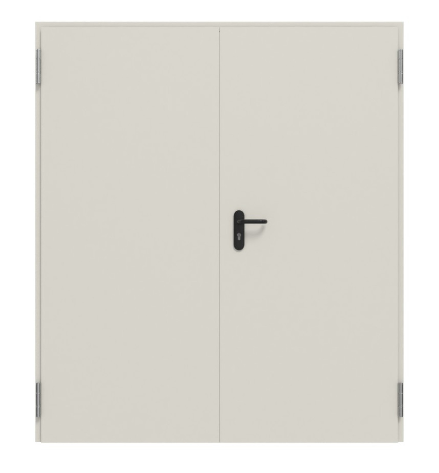 TECKENTRUP Komplettset 2-flg. Stahl Mehrzwecktür dw 62-2 inkl. Eck- und Ergänzungszarge