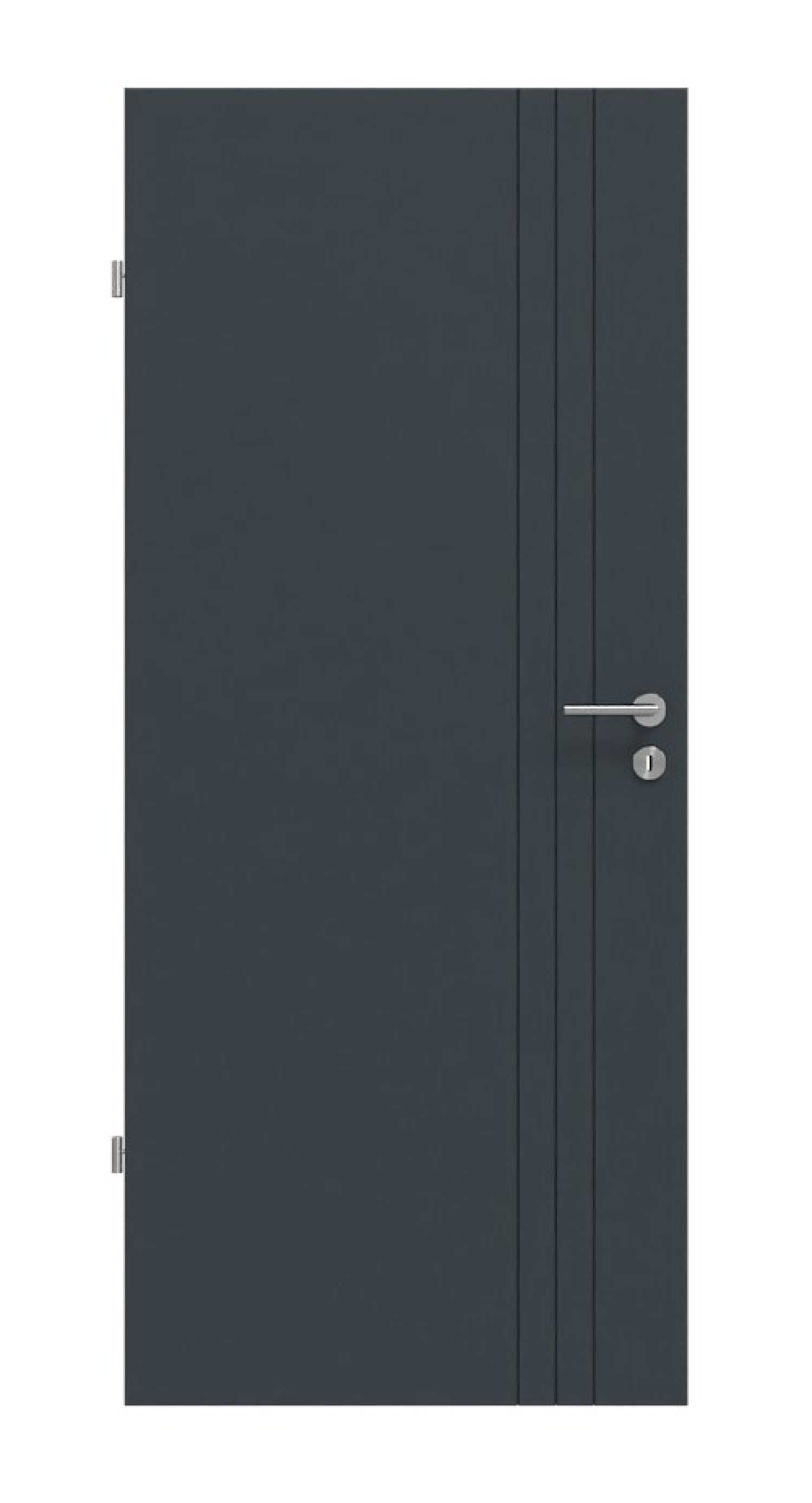 HÖRMANN Innentür Groove 85 Anthrazit RAL 7016 Lack DesignLine