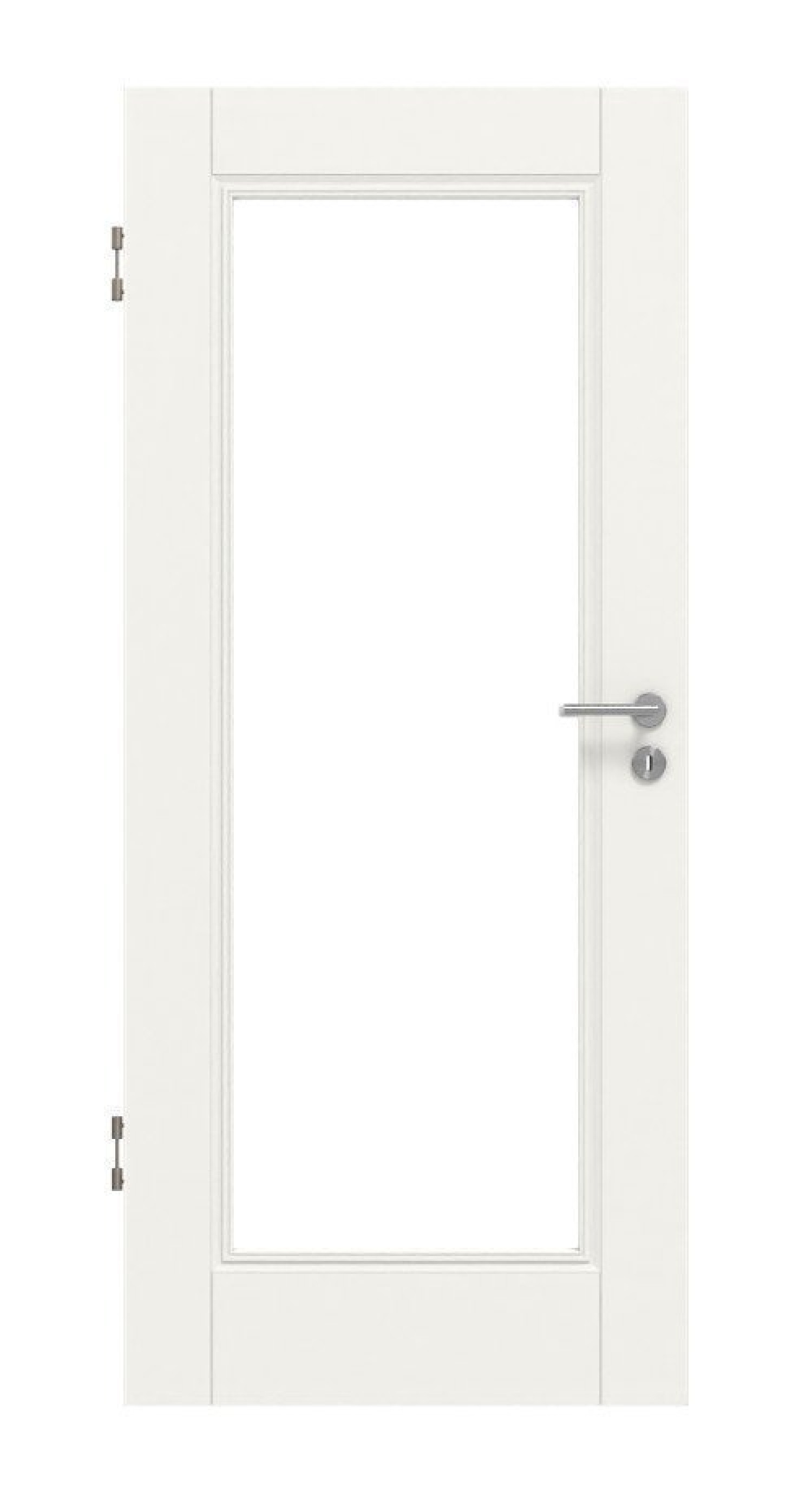 HÖRMANN Innentür CH-Norm Kontura 1 Weißlack ClassicLine mit Lichtausschnitt LA