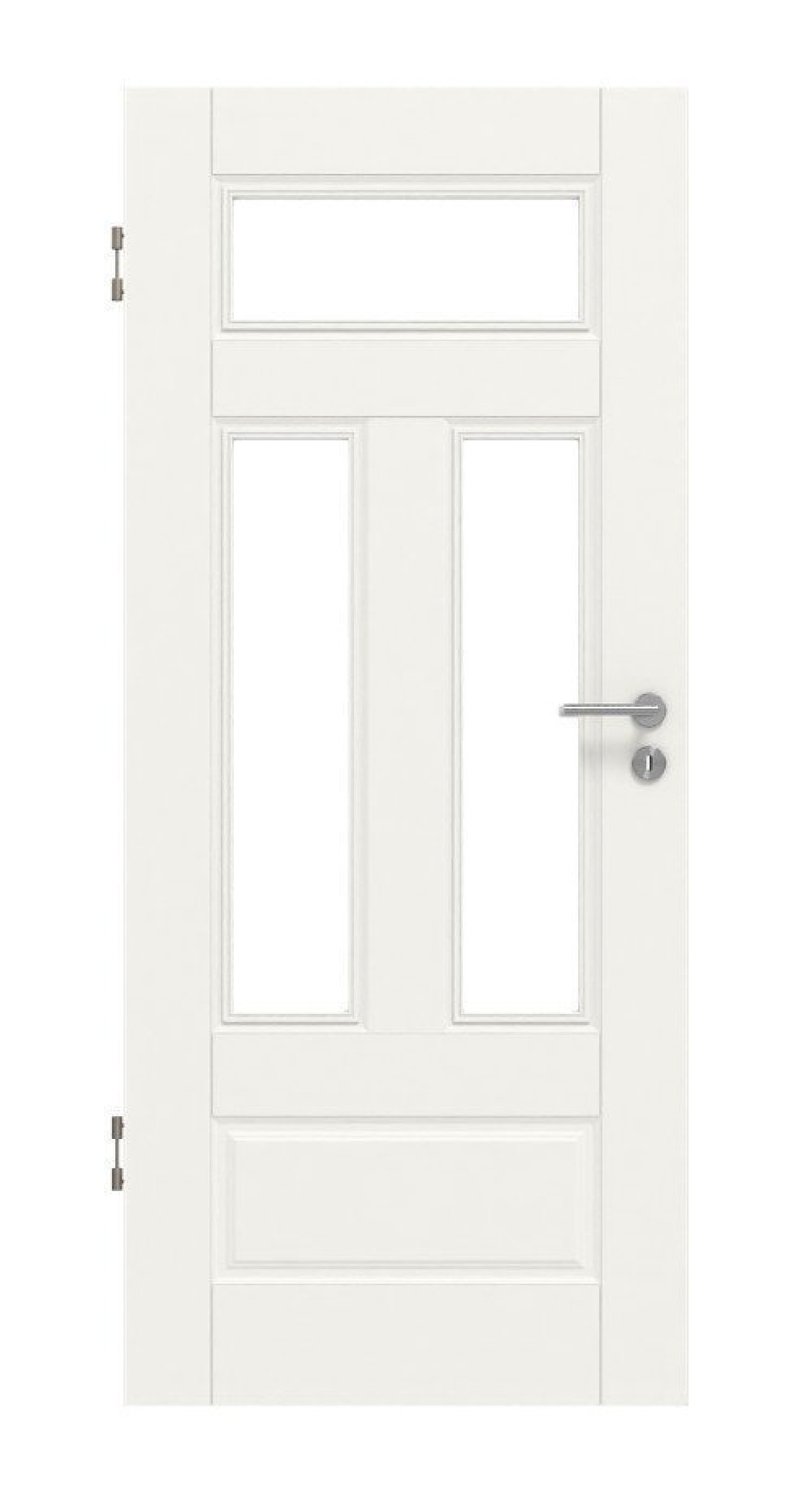 HÖRMANN Innentür CH-Norm Kontura 5 Weißlack ClassicLine mit Lichtausschnitt LA 2