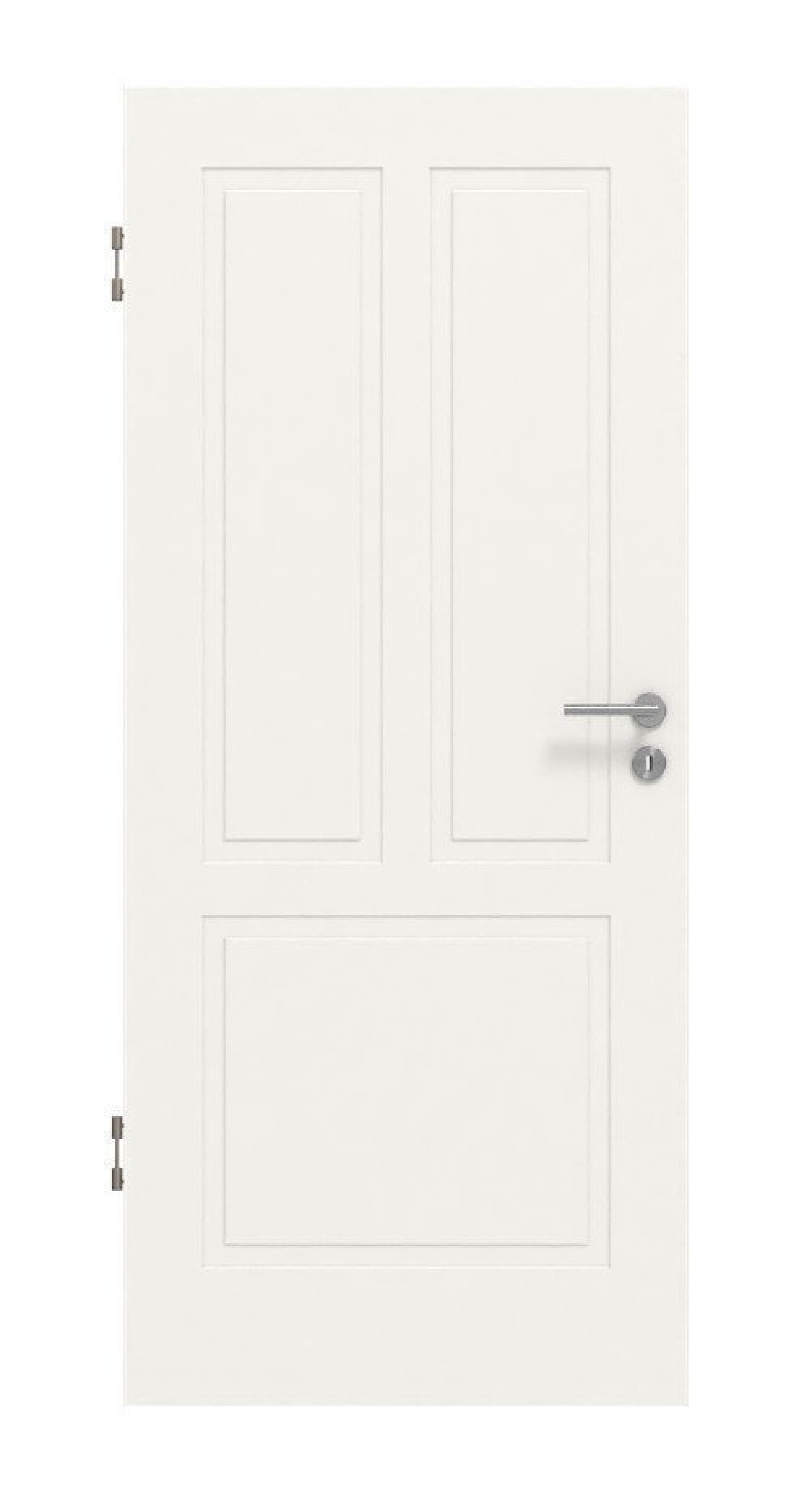 Frontansicht von Montana 3 ClassicLine Weißlack Innentür - Hörmann