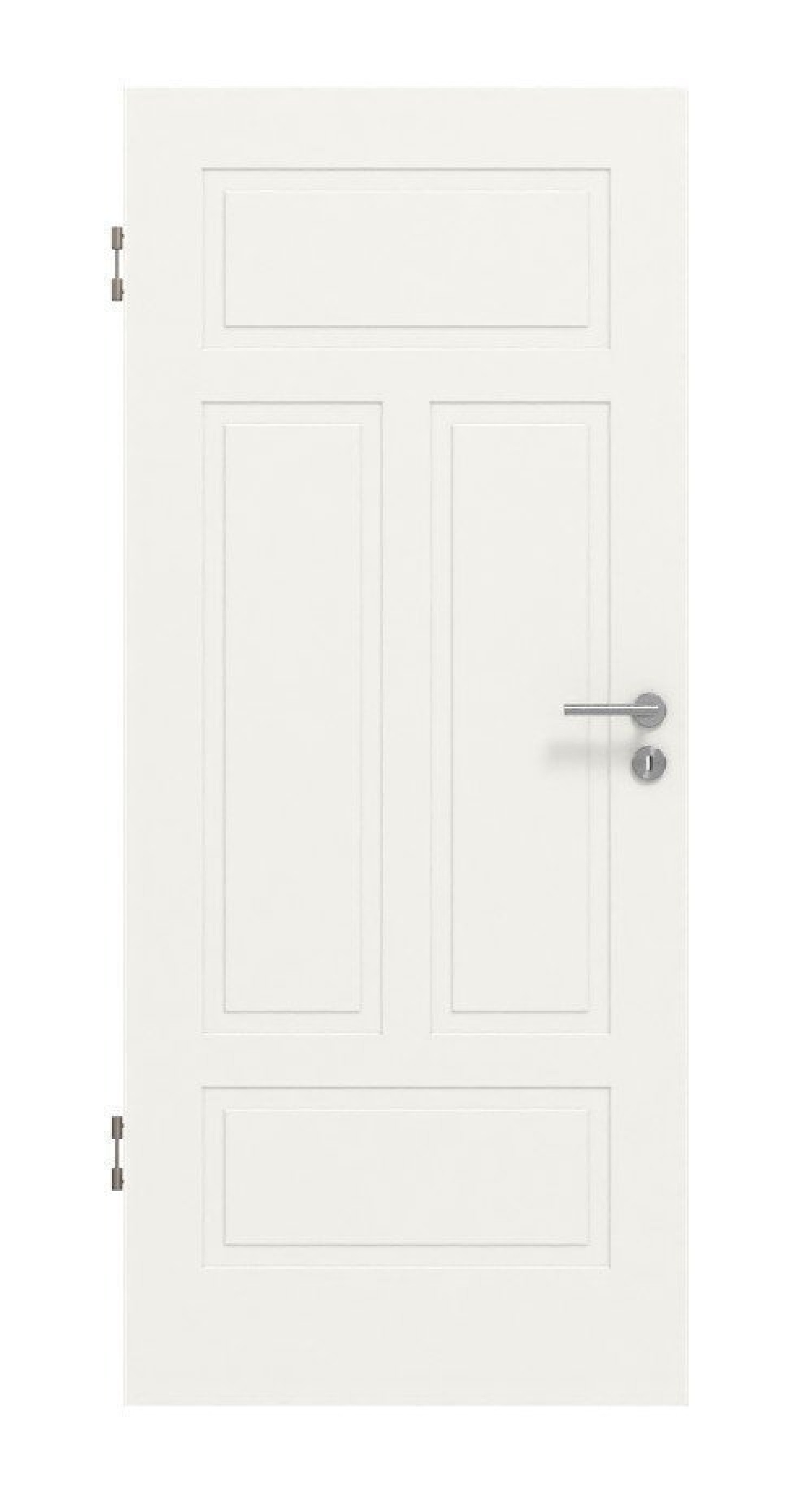 Frontansicht von Montana 6 ClassicLine Weißlack Innentür - Hörmann
