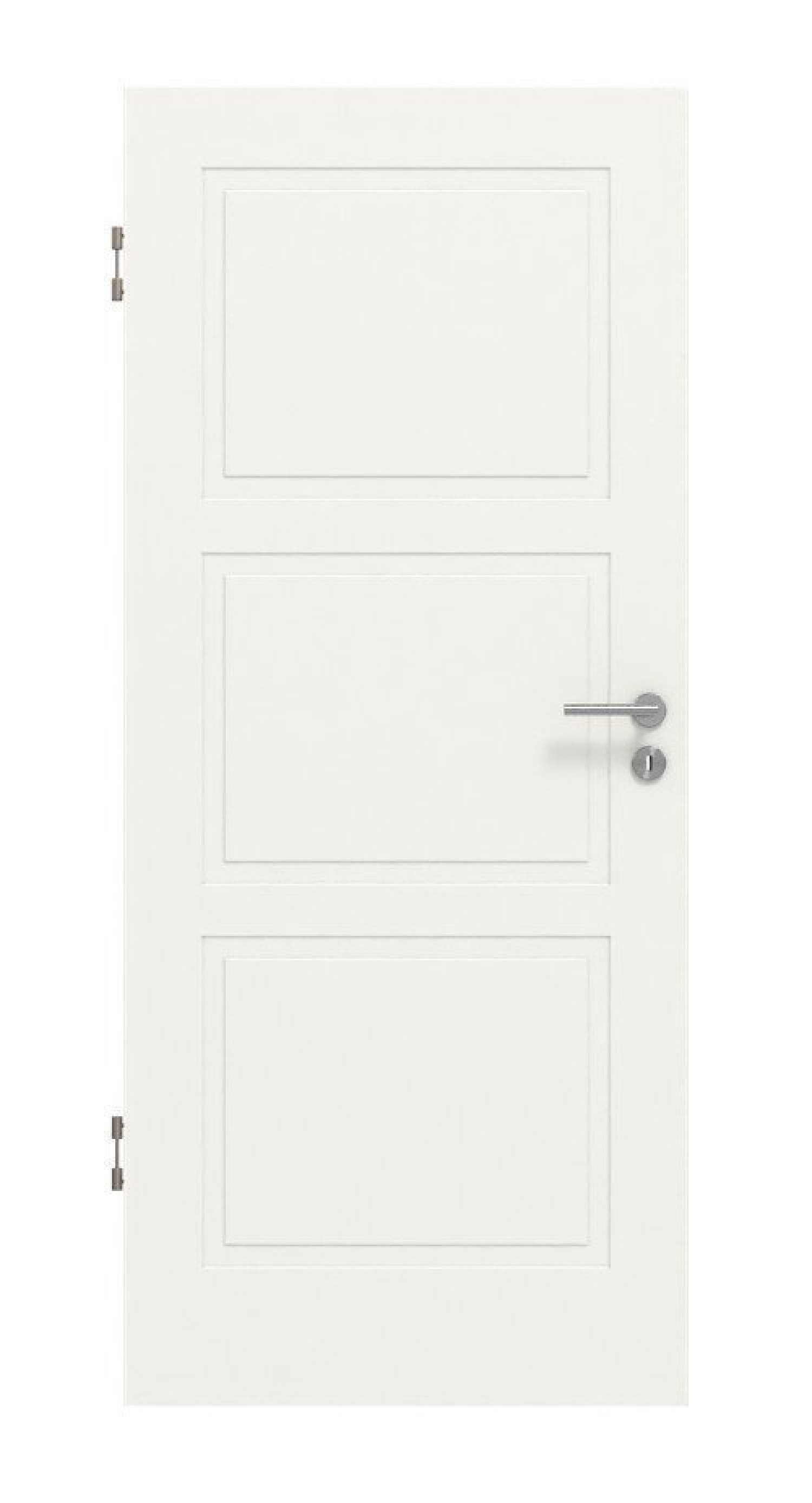 Frontansicht von Montana 7 ClassicLine Weißlack Innentür - Hörmann