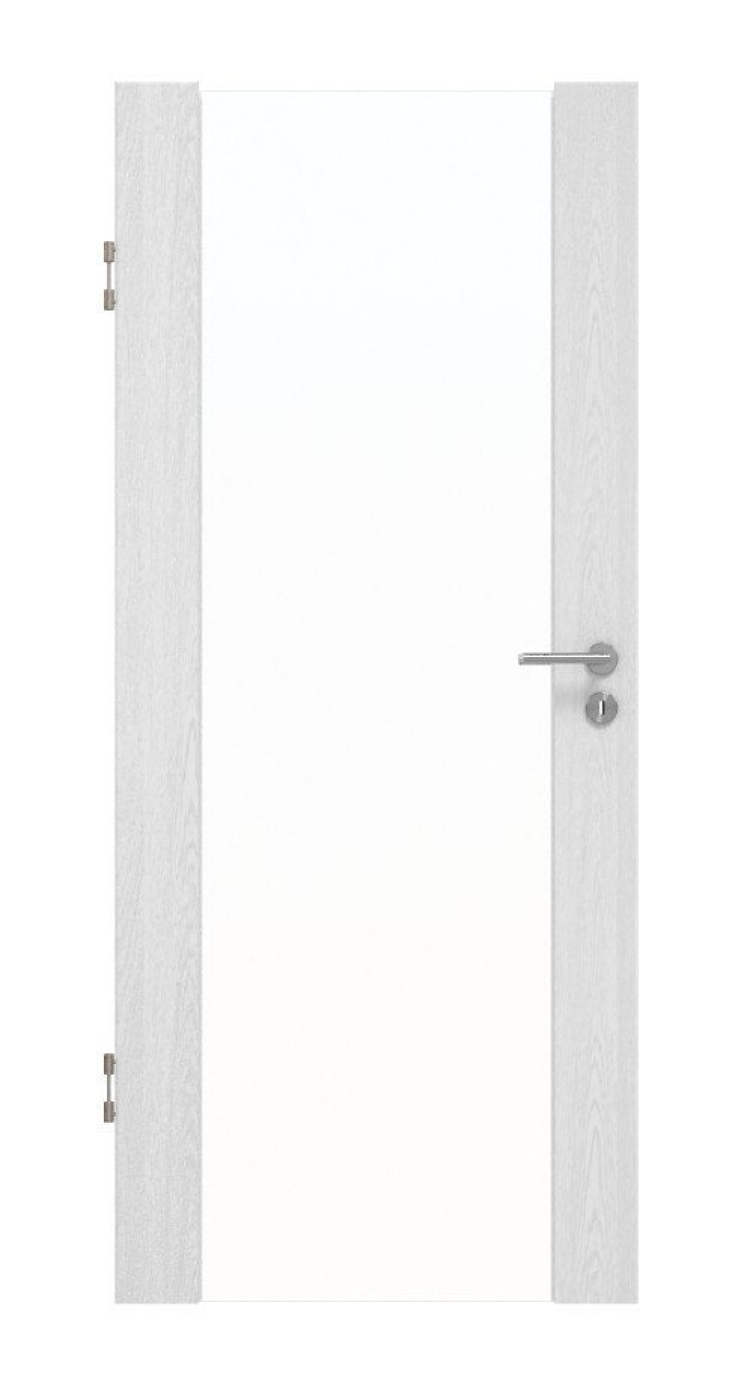 HÖRMANN Innentür CH-Norm Rail 1 Eiche Weiß Duradecor DesignLine