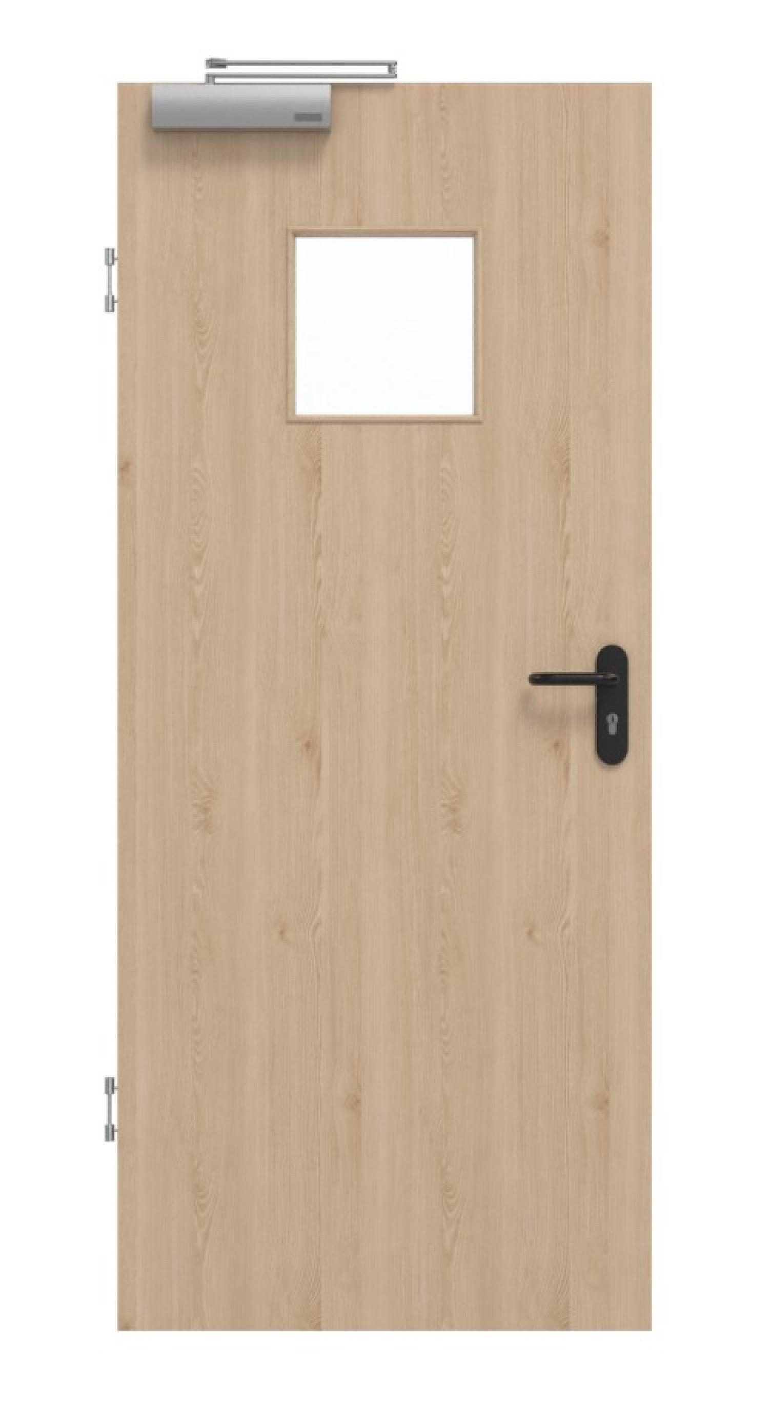 GARANT Rauchschutztür Authentic Achat CePaL mit Lichtausschnitt LA-7