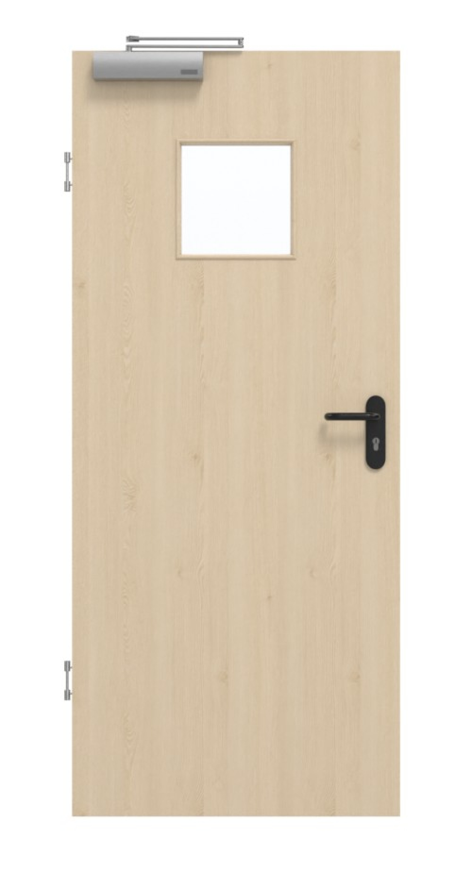 GARANT Rauchschutztür Authentic Sand GCK08 mit Lichtausschnitt LA-7