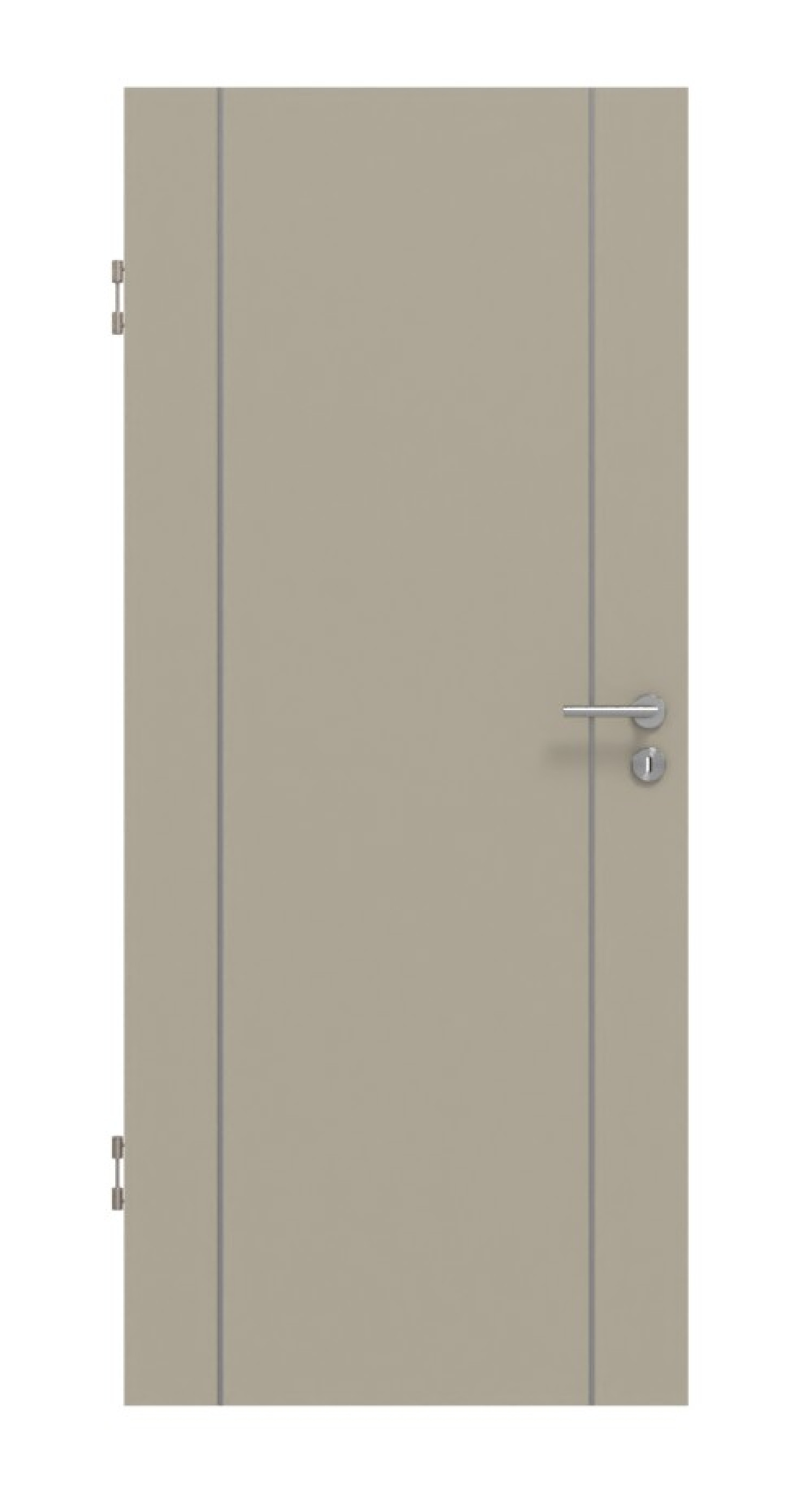 GARANT Schallschutztür Aura 851 Matt Seidengrau 7044 G-TEC