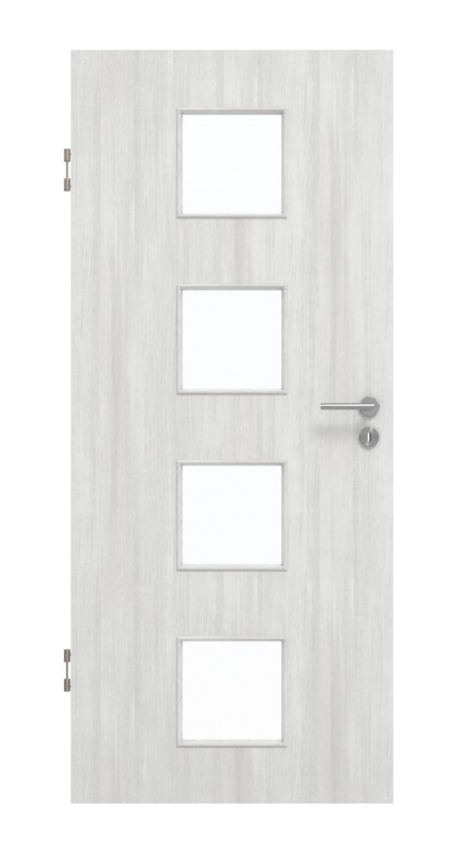 GARANT Schallschutztür Authentic Grigio GCK08 mit Lichtausschnitt LA-10