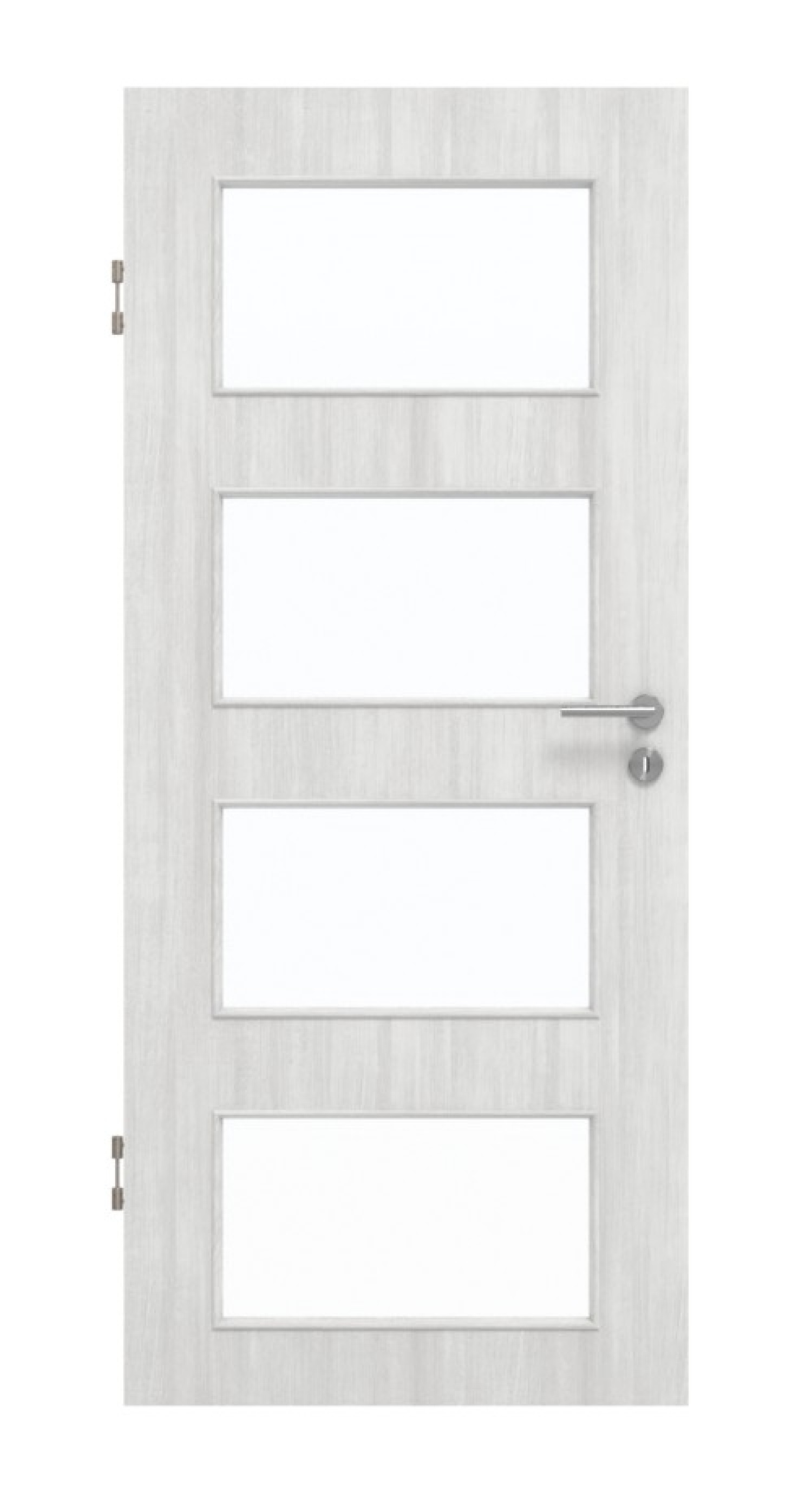 GARANT Schallschutztür Authentic Grigio GCK08 mit Lichtausschnitt LA-11