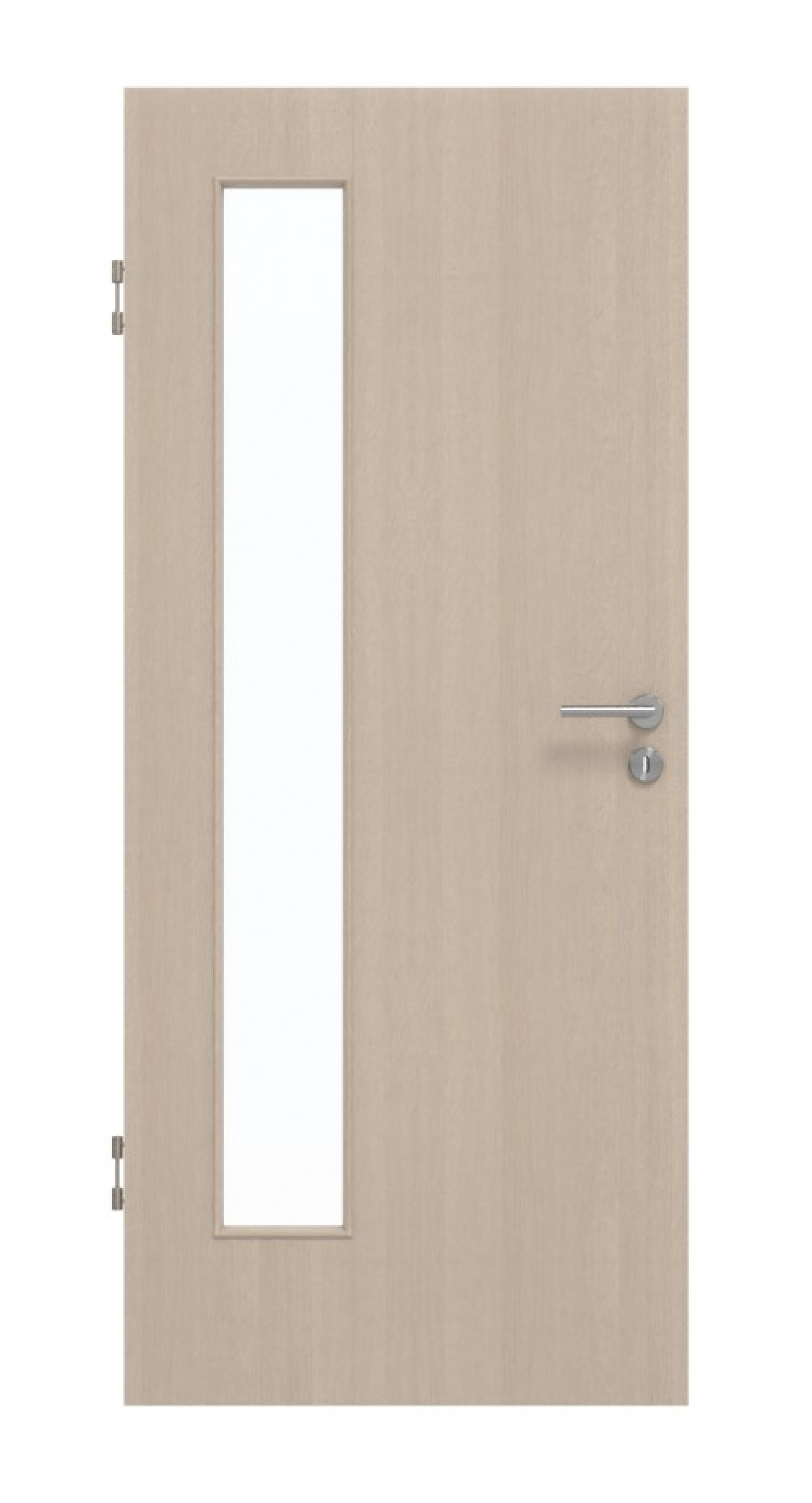 GARANT Schallschutztür Authentic Akazie CePaL mit Lichtausschnitt LA-4 bandseitig