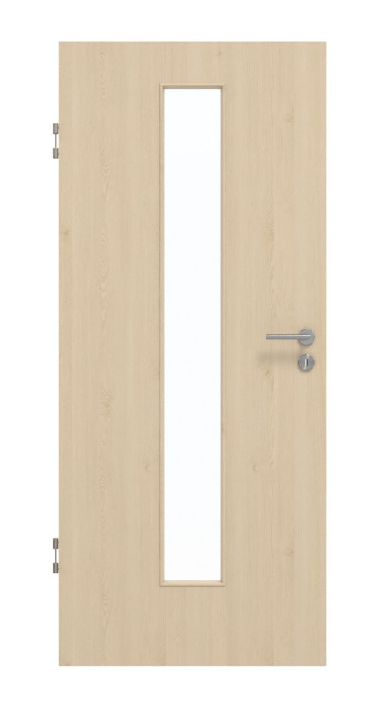 GARANT Schallschutztür Authentic Sand GCK08 mit Lichtausschnitt LA-4 mittig