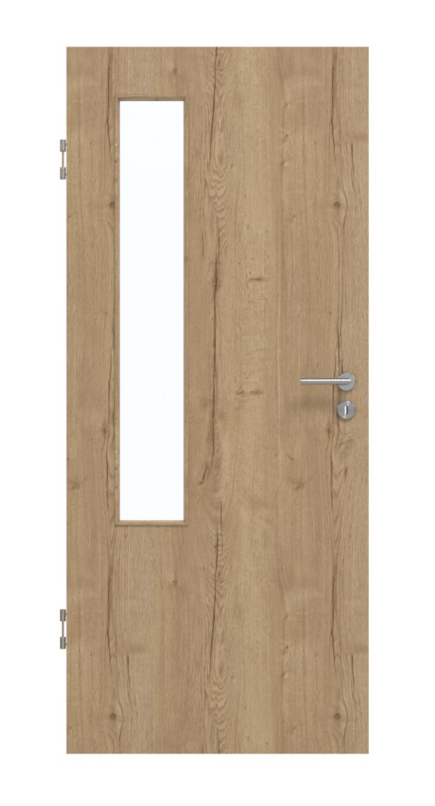 GARANT Schallschutztür Authentic Risseiche GCK08 mit Lichtausschnitt LA-5 bandseitig