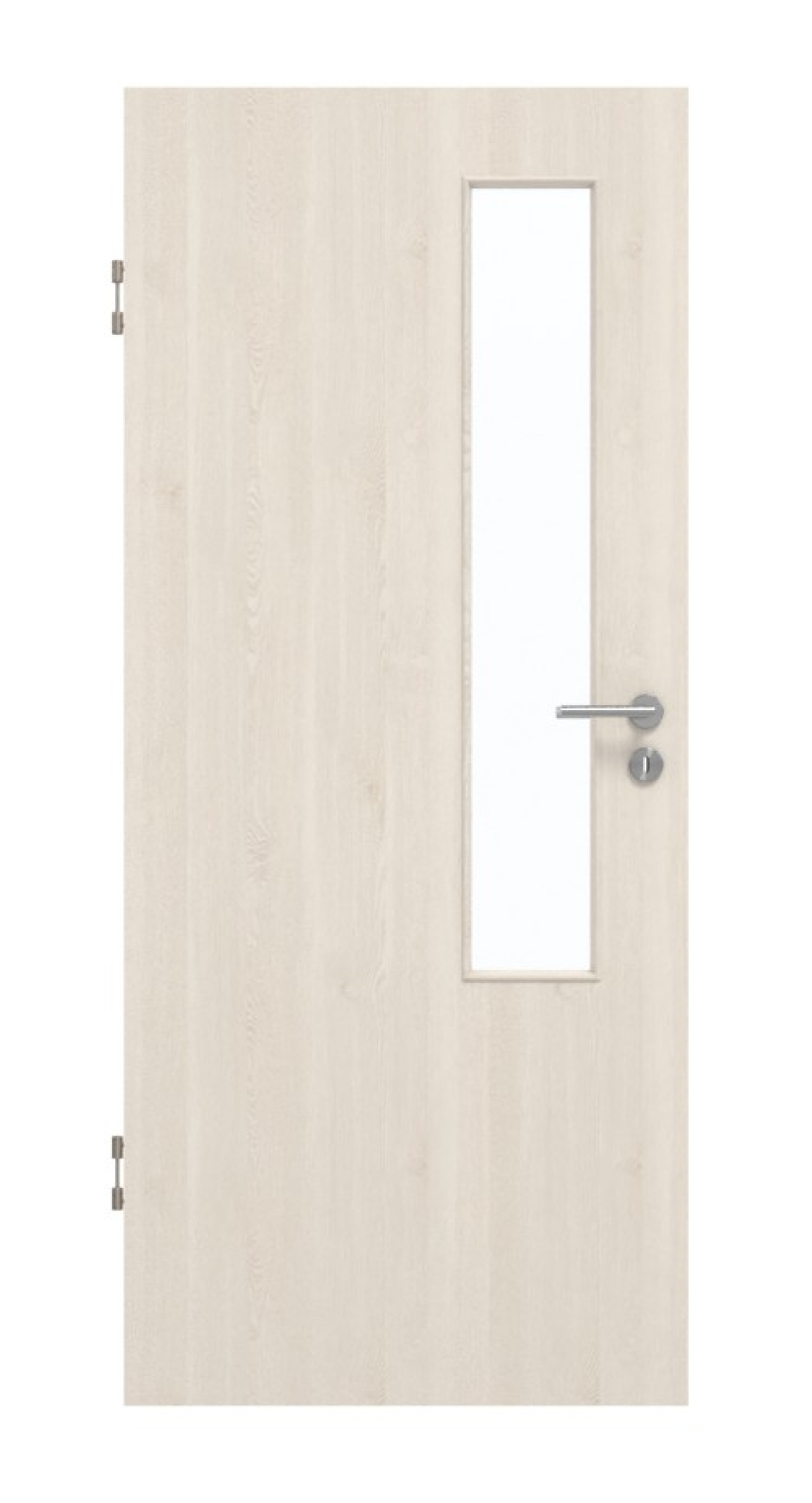 GARANT Schallschutztür Authentic Perl CePaL mit Lichtausschnitt LA-5 schlossseitig