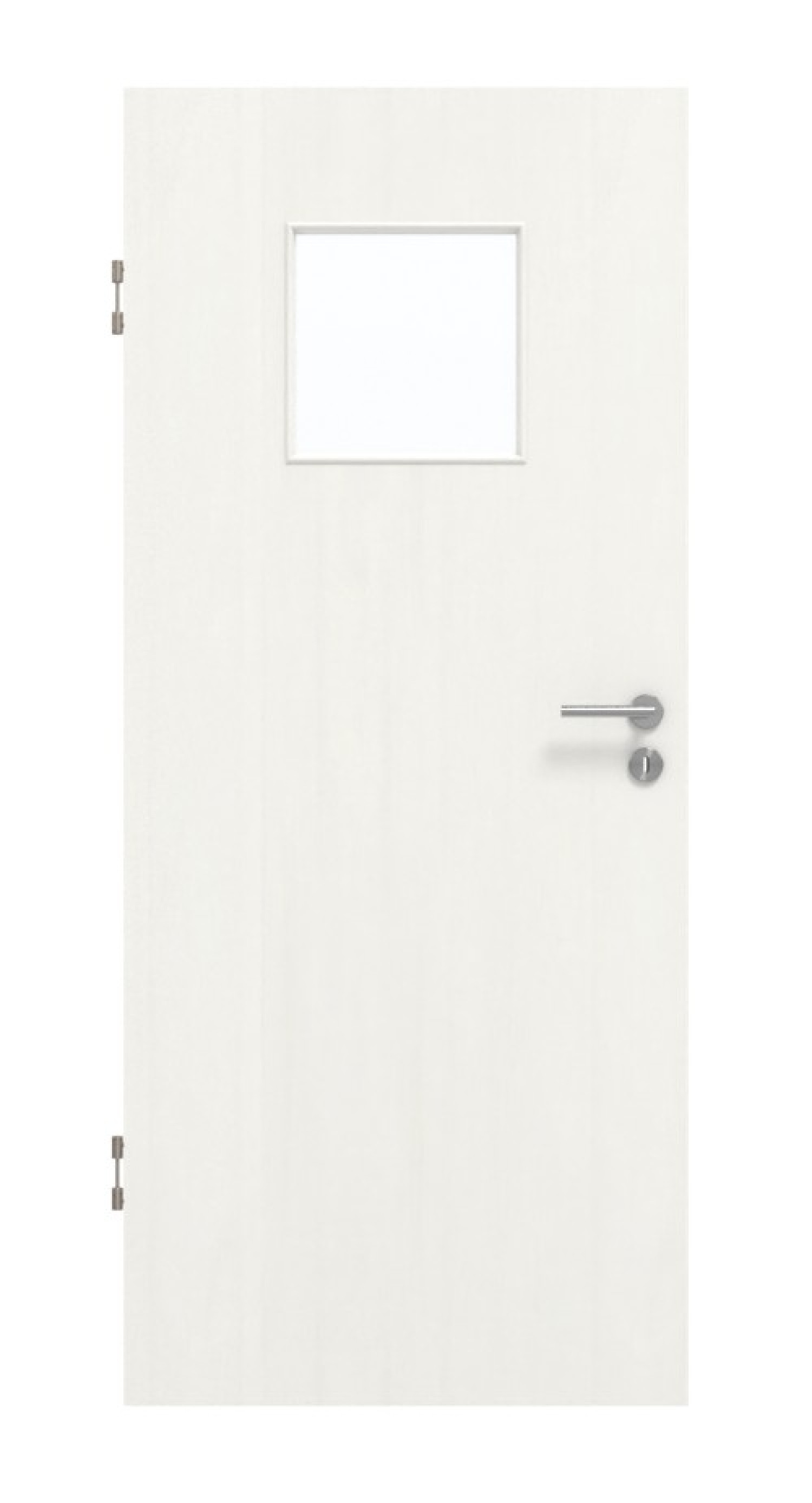 GARANT Schallschutztür Authentic Bianco CePaL mit Lichtausschnitt LA-8