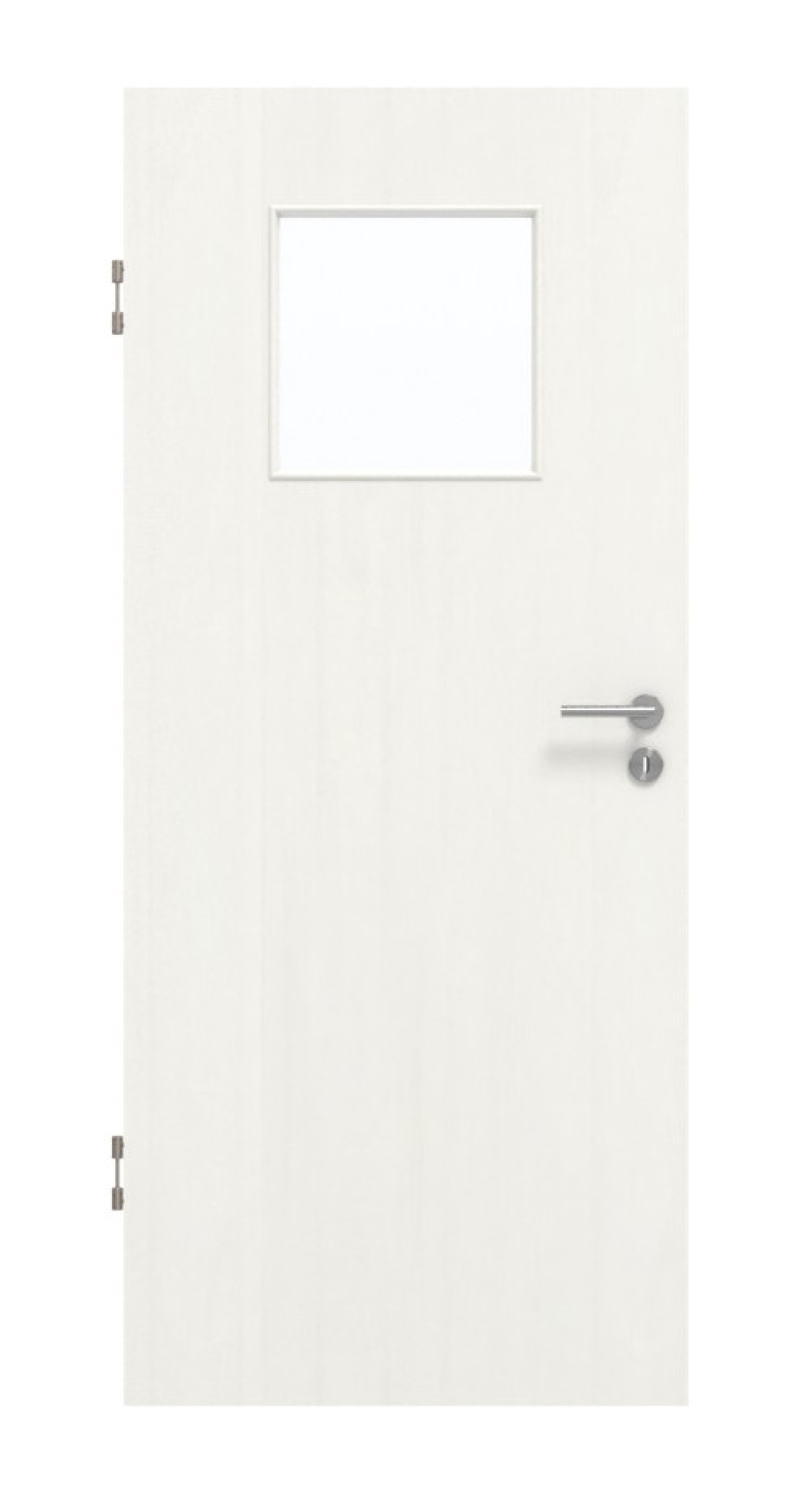 GARANT Schallschutztür Authentic Bianco CePaL mit Lichtausschnitt LA-9