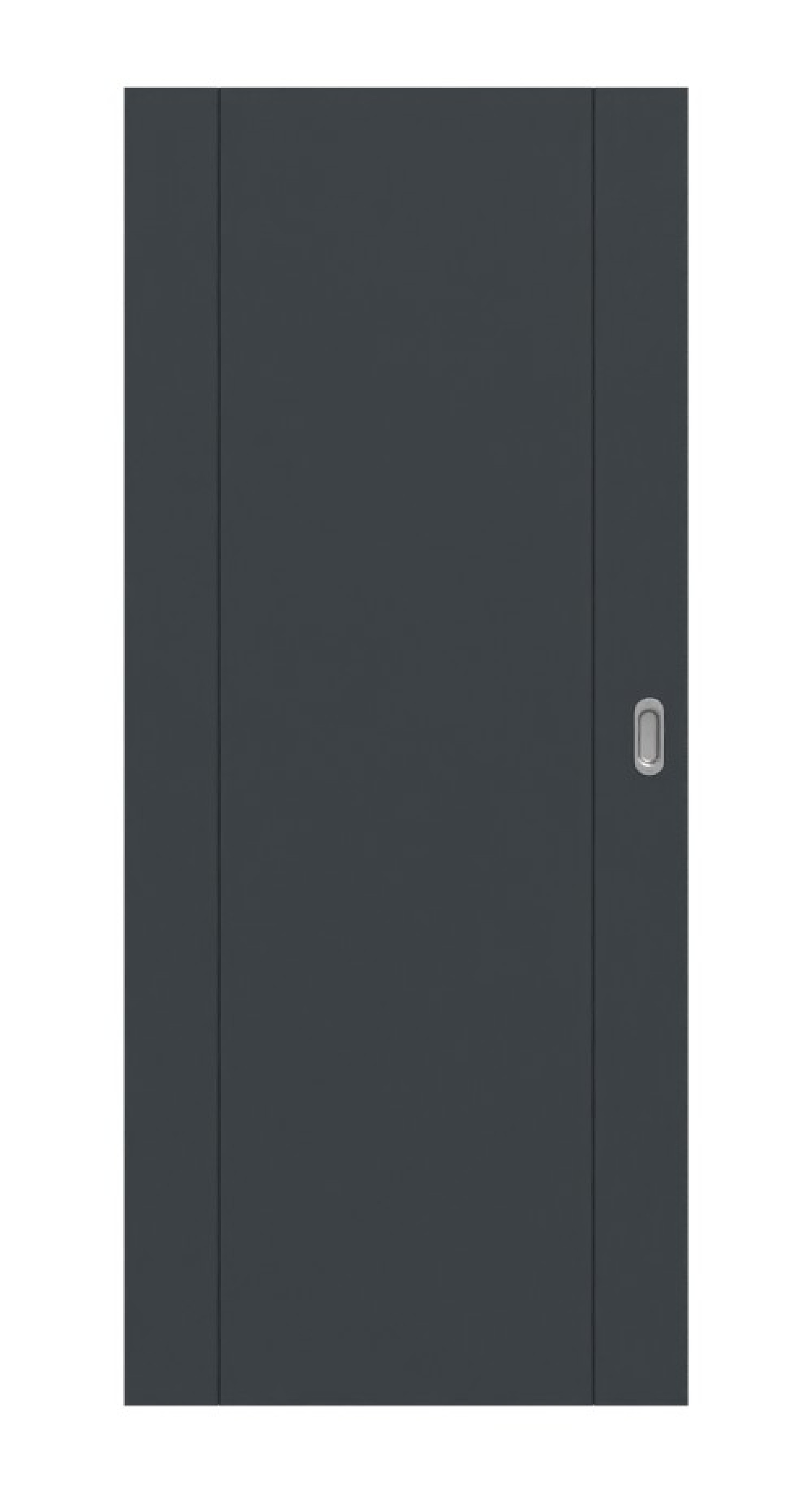 HÖRMANN Schiebetür Groove 16 Anthrazit RAL 7016 Lack DesignLine
