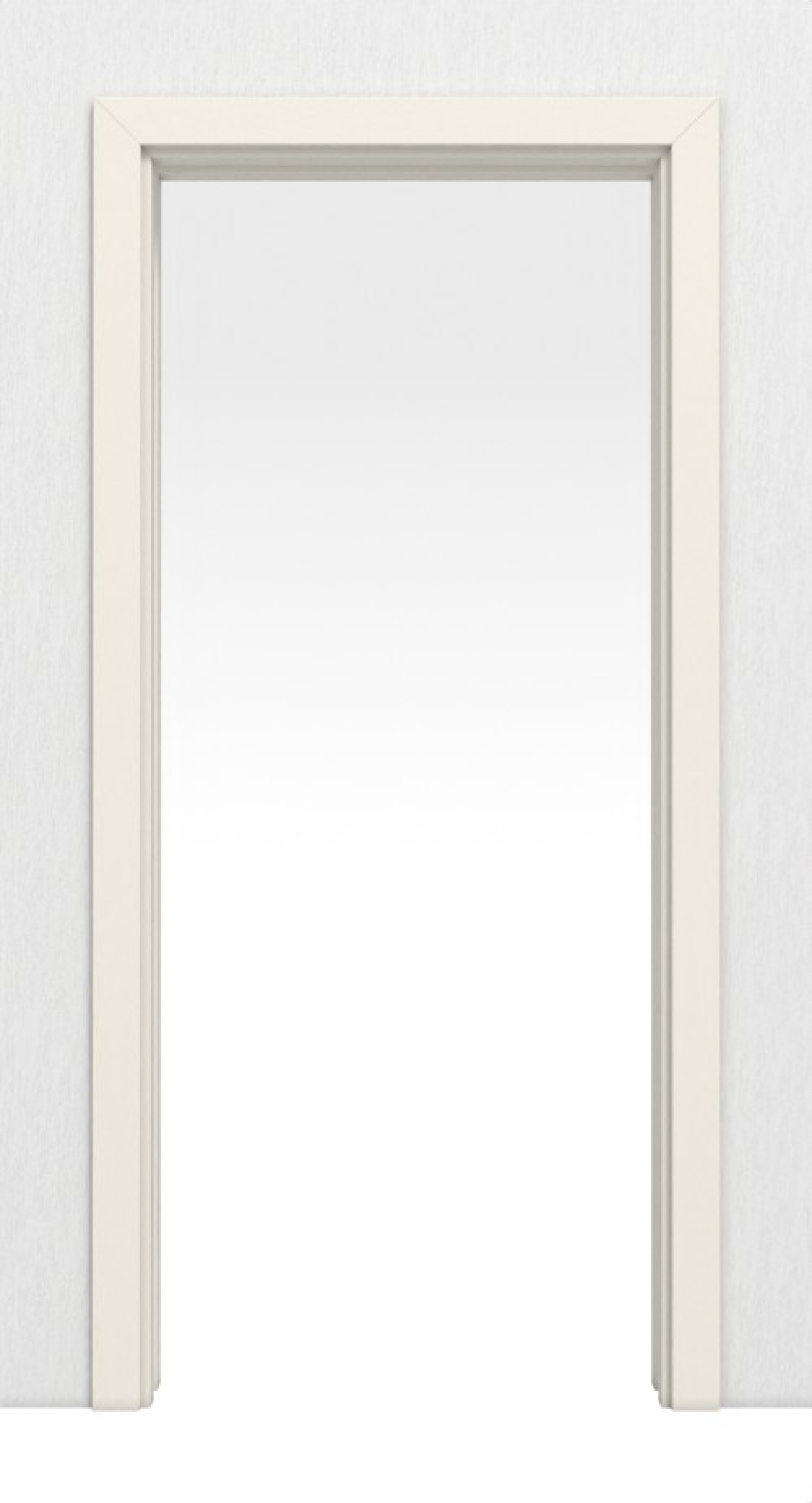 Bild von Schiebetür-System Classic in der Wand laufend Duritop Uni Weißlack - Jeld-Wen