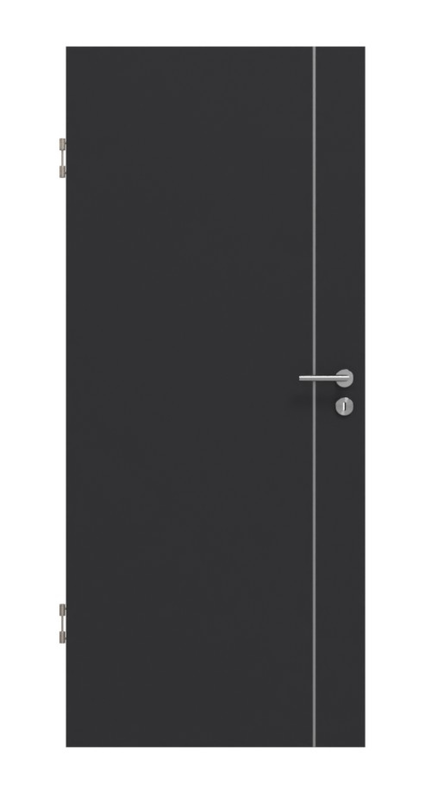 GARANT Wärmeschutztür Aura 850 Matt RAL 9005 G-TEC