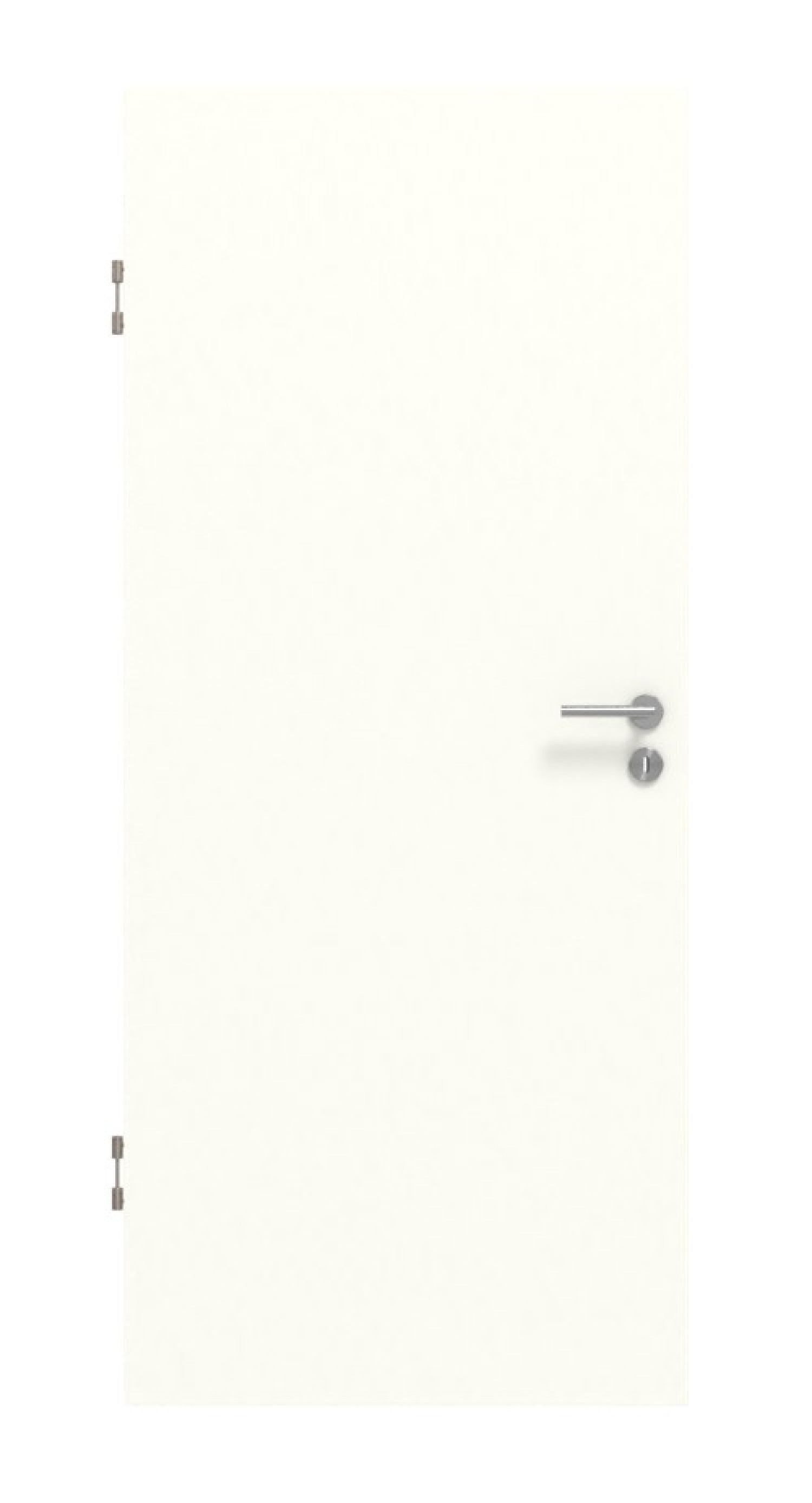 Frontansicht von GARANT Wärmeschutztür W1000ST3 Premium Weiß GHK08