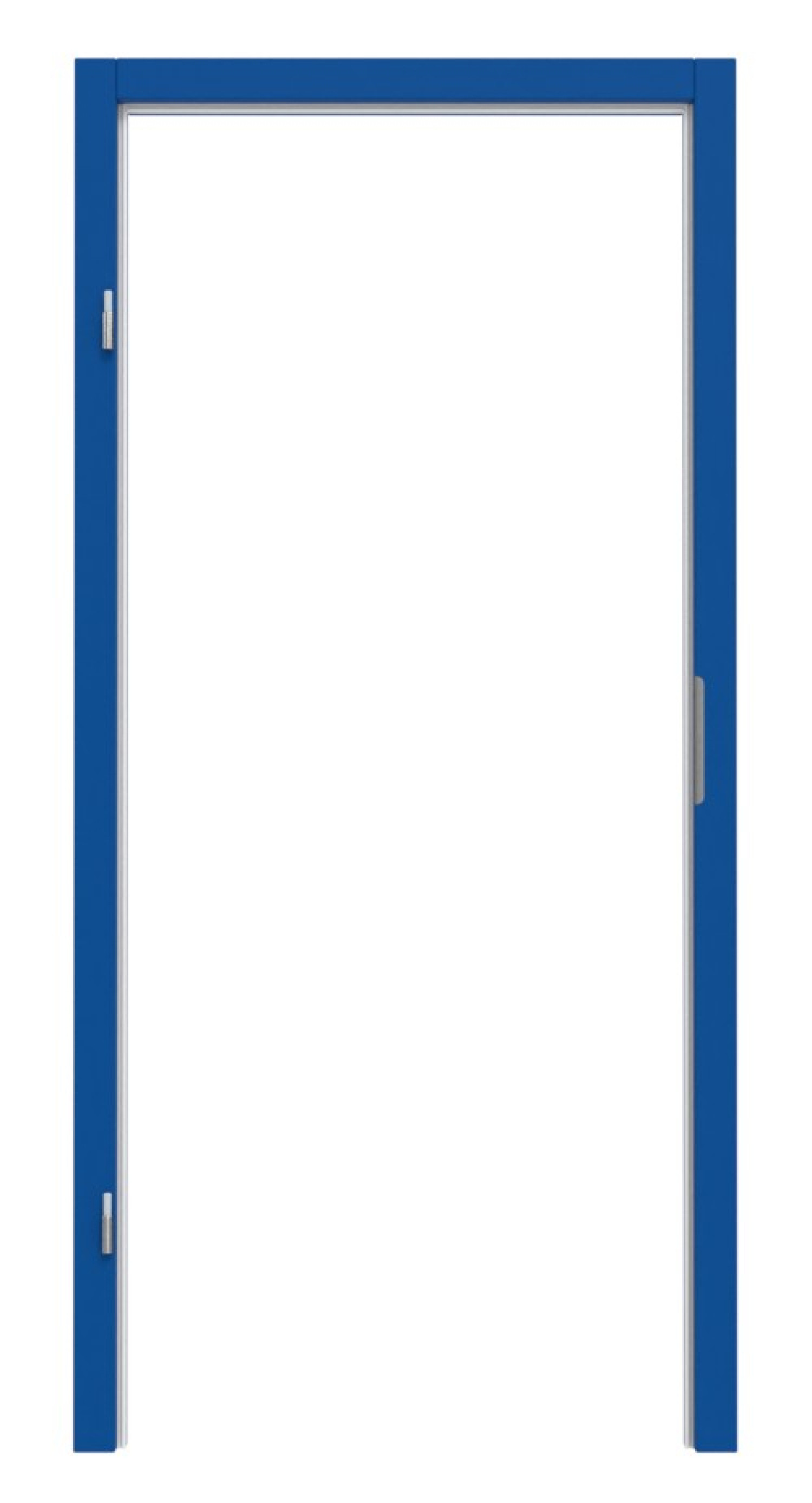 Blendrahmen 0760-60 Cobalt Resopal mit eckiger Kante 80x60mm - Deine Tür