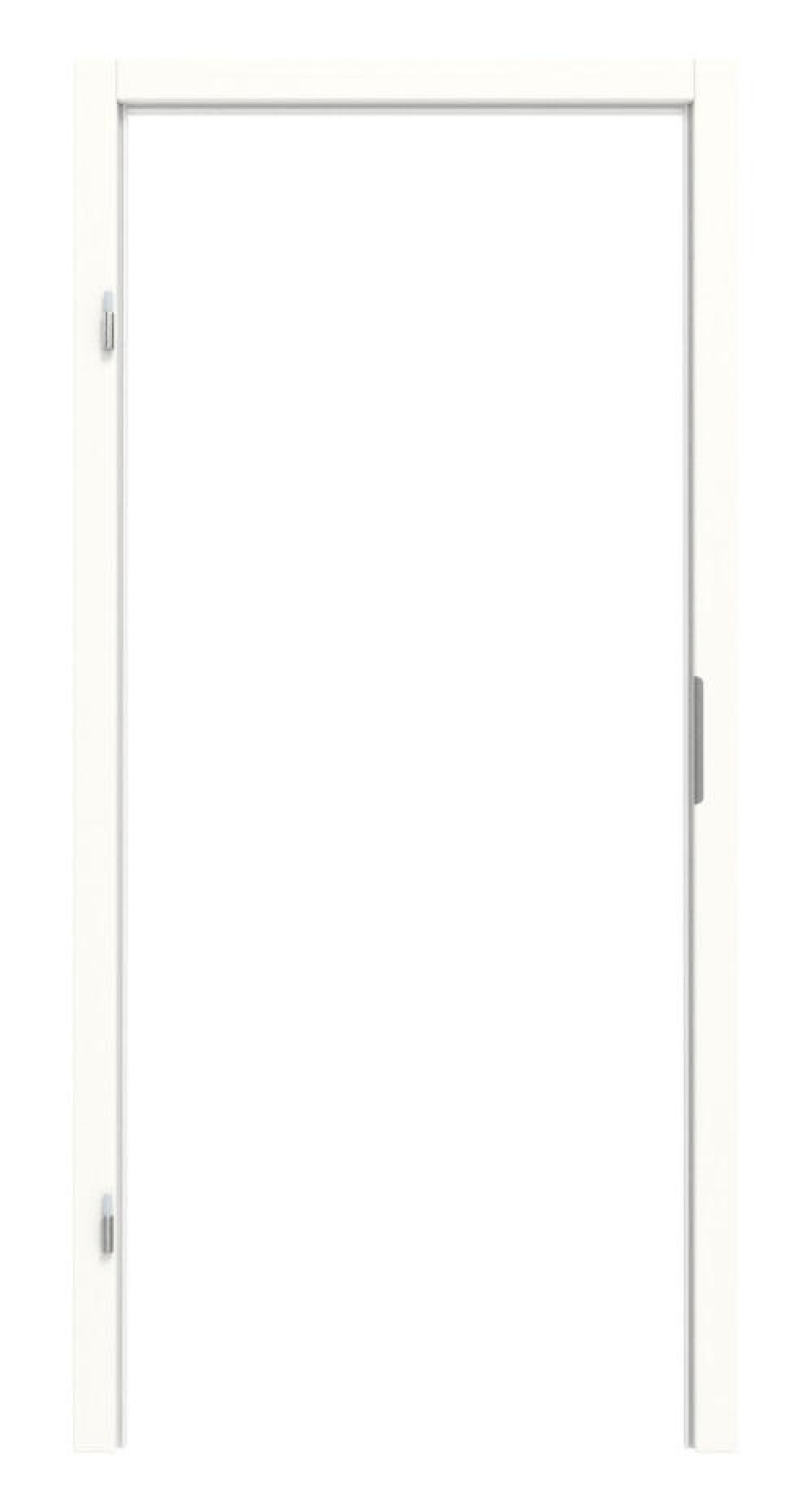 Blendrahmen 0112-60 Ivory Resopal mit eckiger Kante 80x60mm - Deine Tür