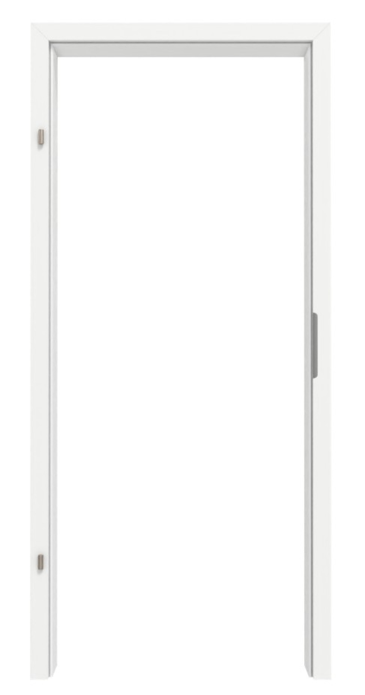 GARANT Zarge für Objektinnentüren D354-60 Designer White Resopal mit eckiger Kante