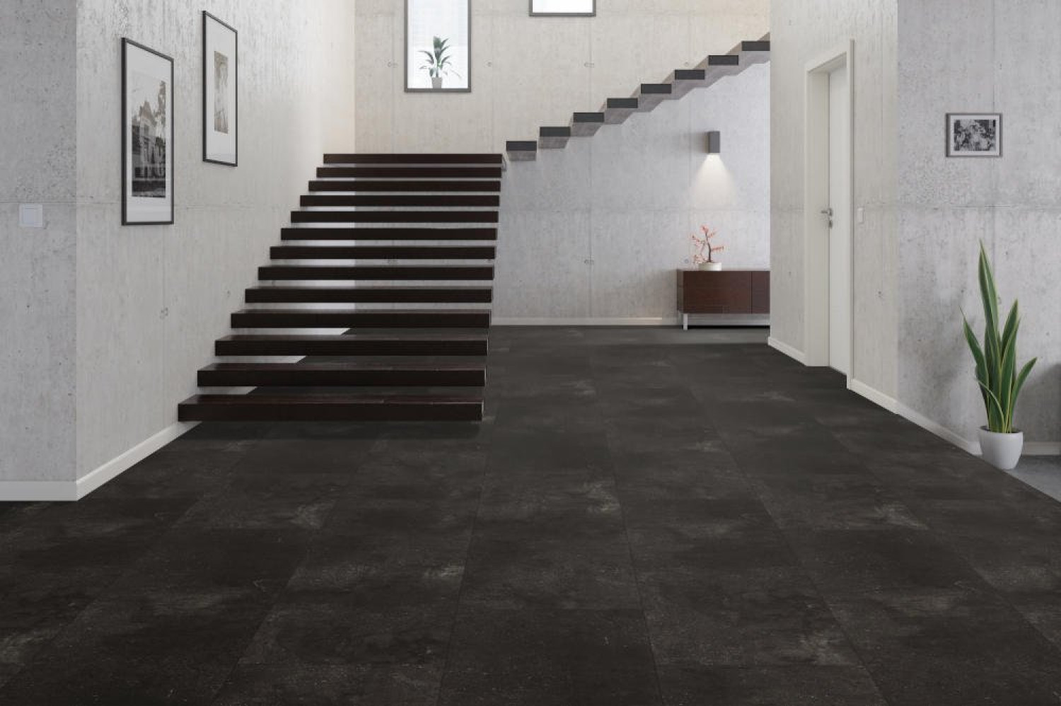Ansicht von Vinyl Comi Comfortstep Tile Bild 1