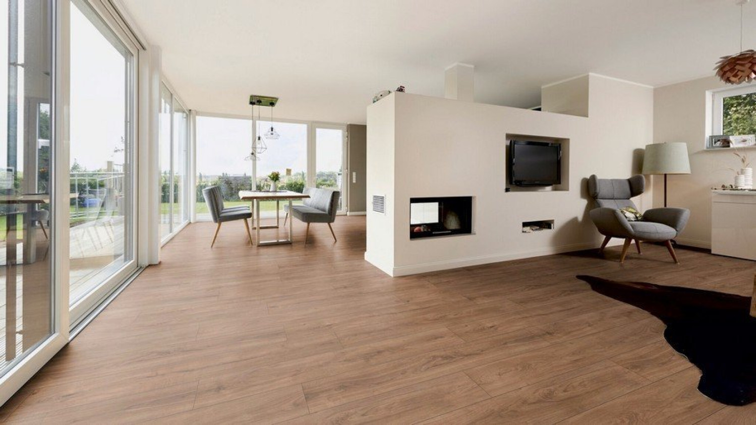 TER HÜRNE Klick-Designboden Eiche Ibiza lin Dureco Classic Edition Silent
