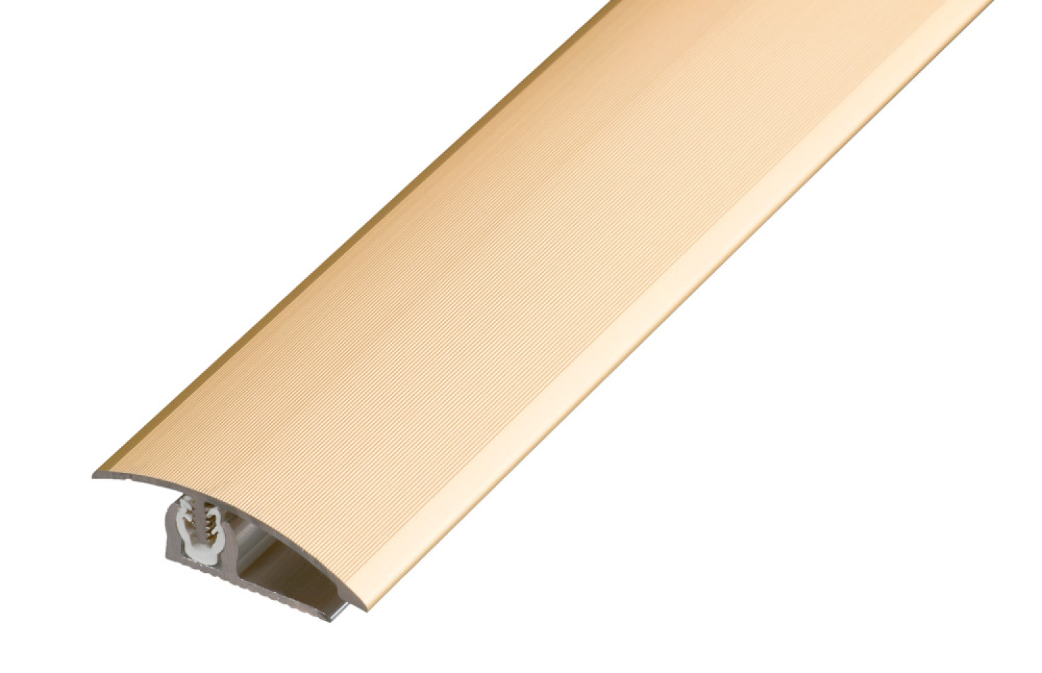 PROLINE PROVARIOclip Uni Anpassungsprofil Aluminium 2-18mm eloxiert Gold 100cm