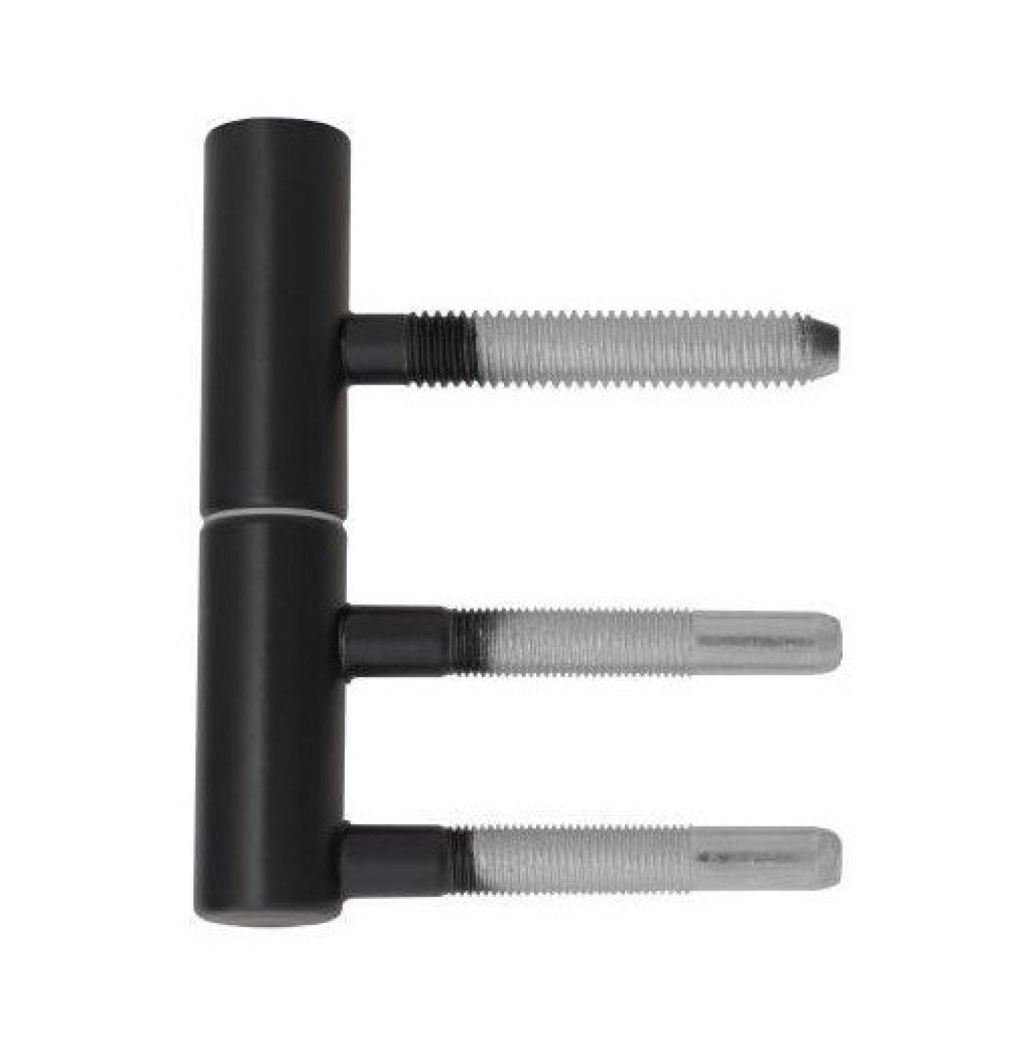 SÜDMETALL Türband 2-teilig Schwarz matt für Holzzargen