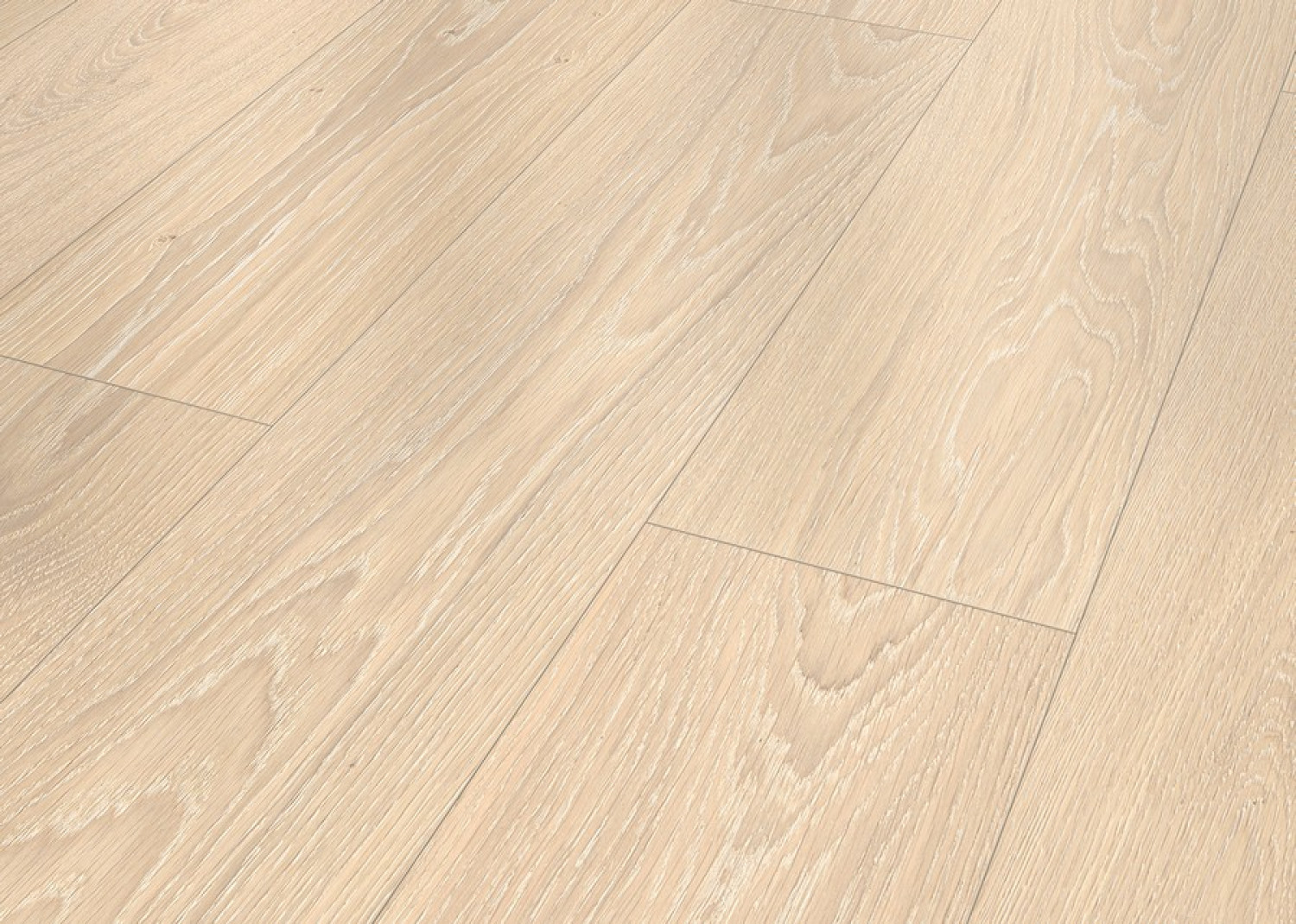 Perspektive von Eiche sand strukturiert 1-Stab Expert XL Laminat - Wiparquet